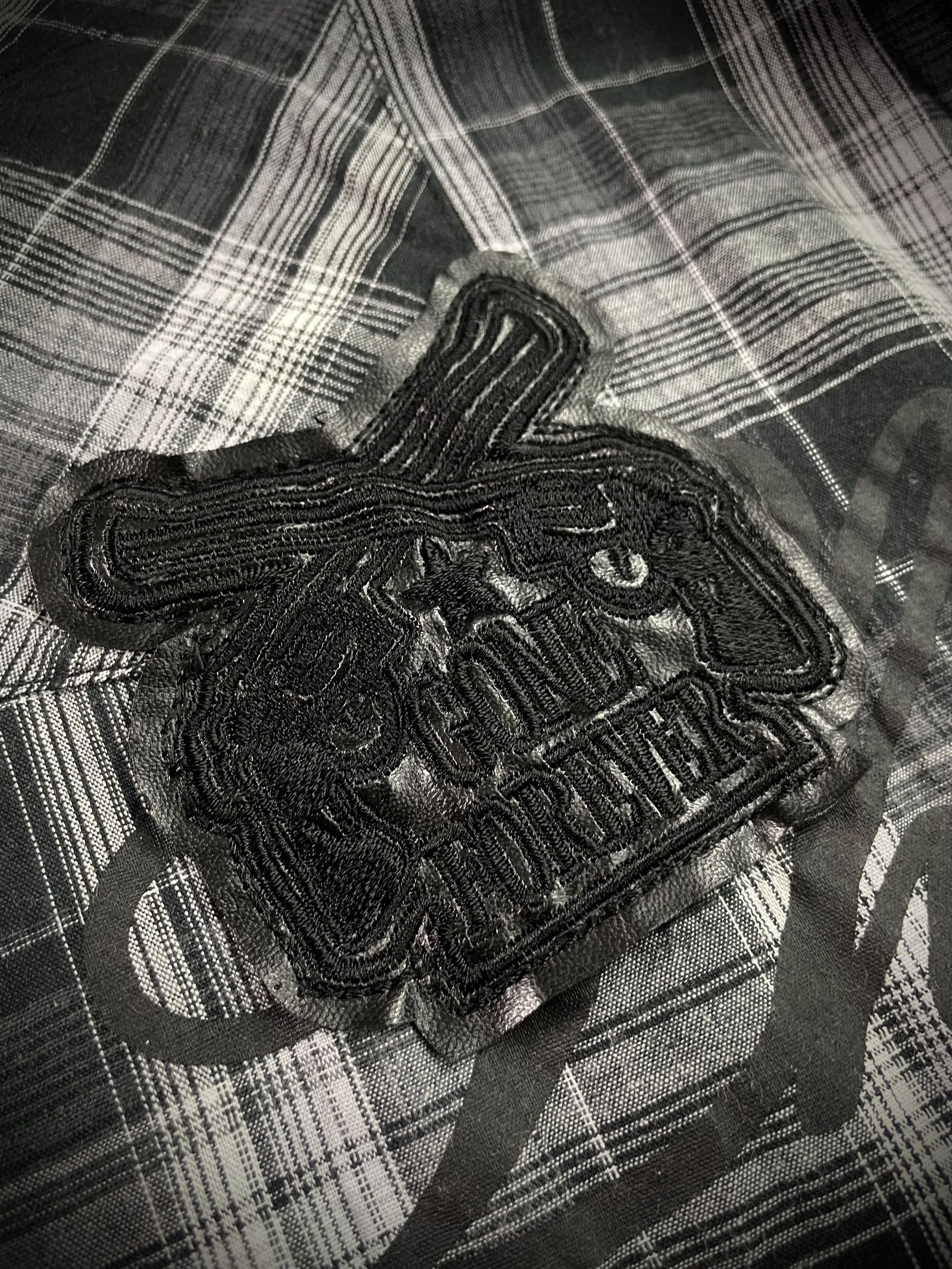 Other Manhoe Japanese Poem Patch Flannel Shirt Size US M / EU 48-50 / 2 - 6 Thumbnail