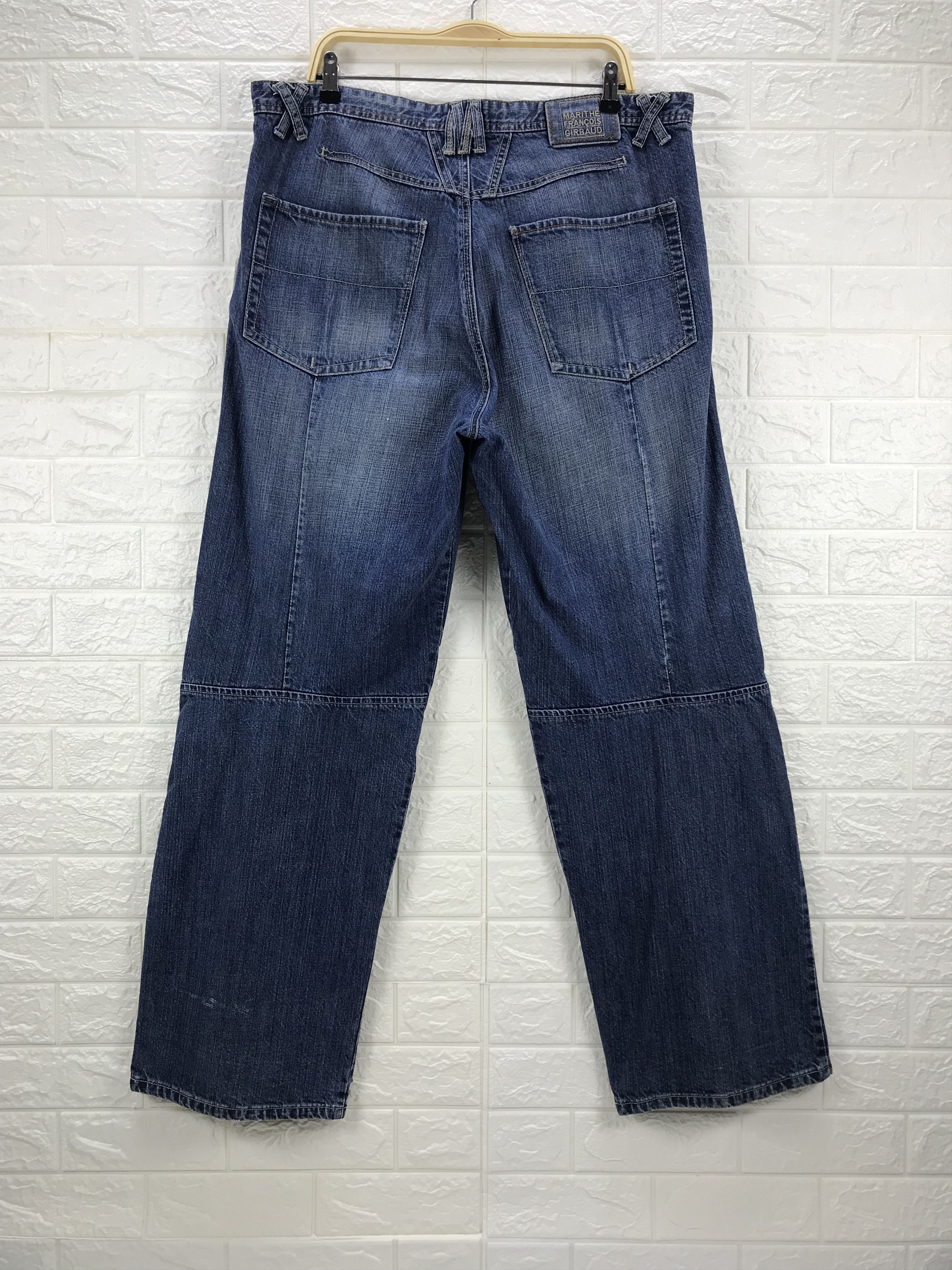 Marithe + Francois Girbaud Vintage Y2K Marithe Francois Girbaud Baggy Jeans Size US 38 / EU 54 - 5 Thumbnail