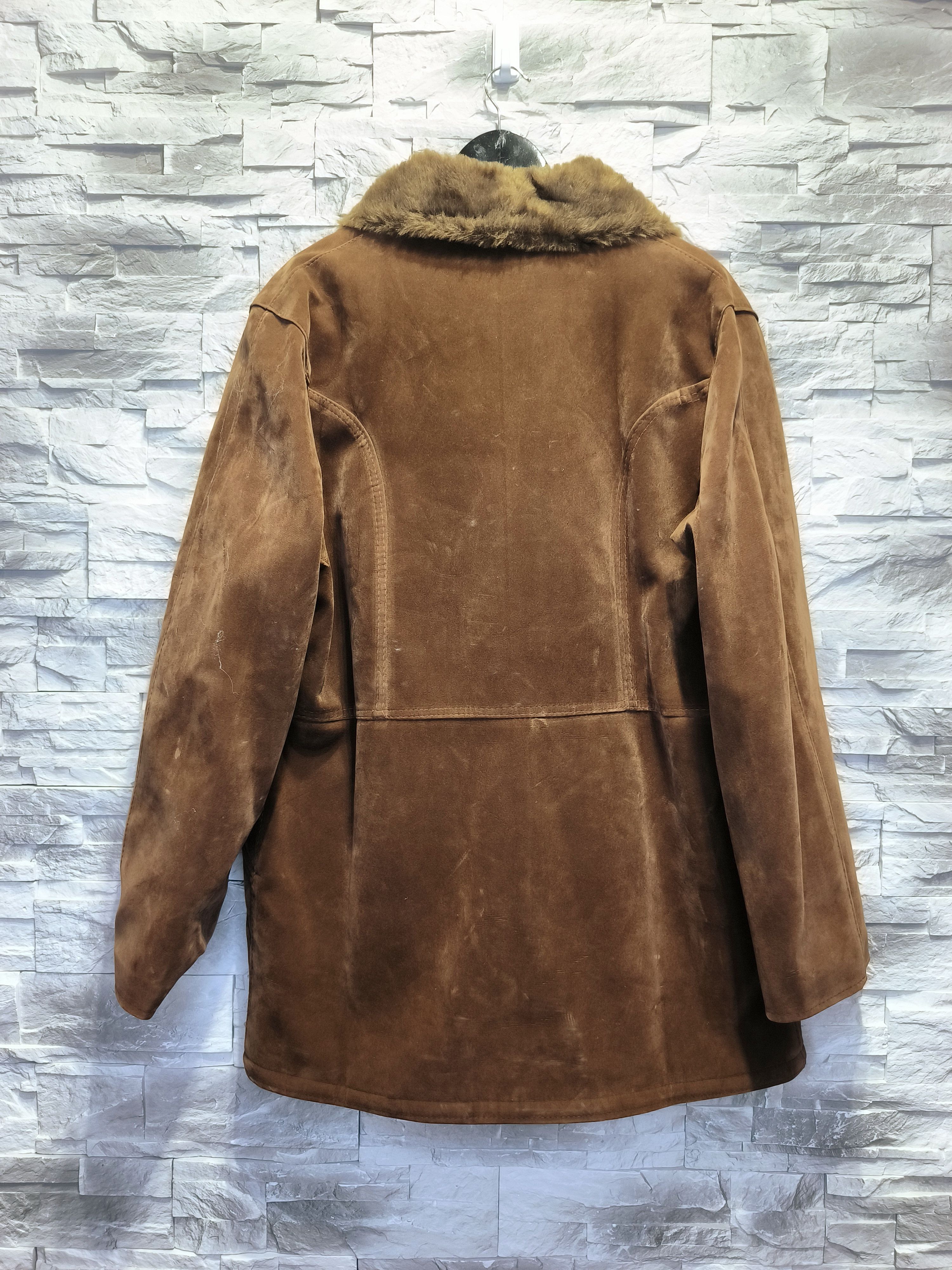 Vintage Vintage Fur Brown Leather Vicor Italy Made Brown Size XL / US 12-14 / IT 48-50 - 4 Thumbnail