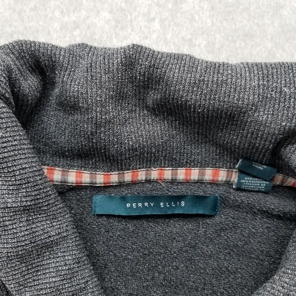 Perry Ellis Perry Ellis Sweater Men Small Pullover Shawl Neck Pockets Size US S / EU 44-46 / 1 - 7 Thumbnail