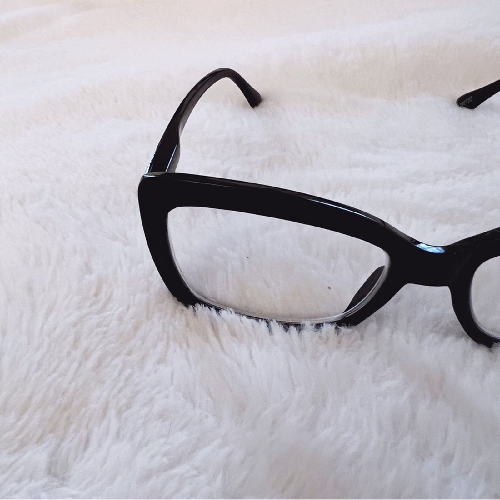 Other Leila Black Cateye Oversized Reader Glasses Size ONE SIZE - 5 Thumbnail