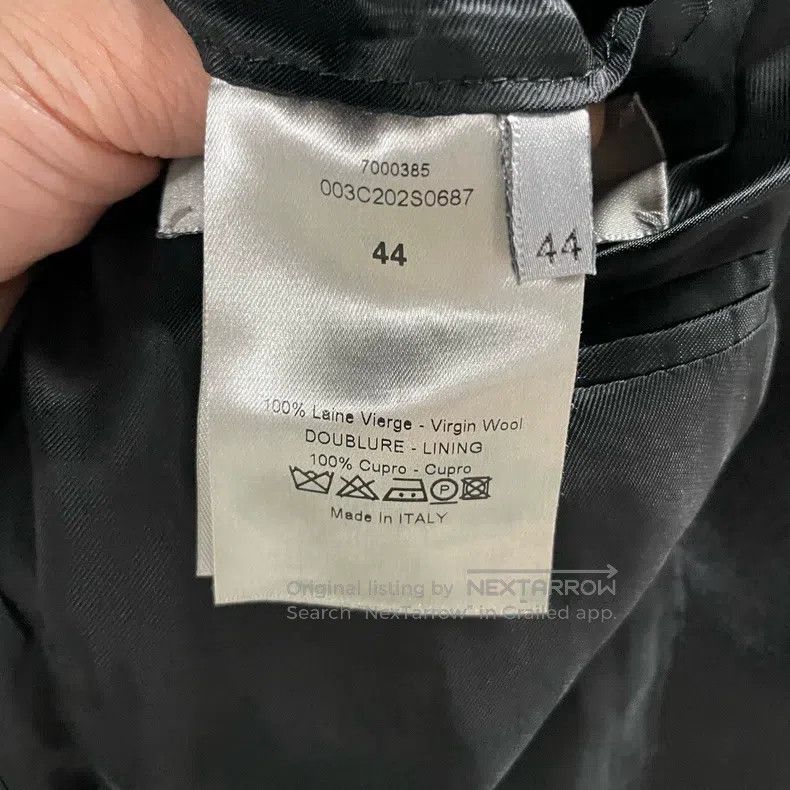 Dior Dior Black suit Size 44R - 4 Thumbnail