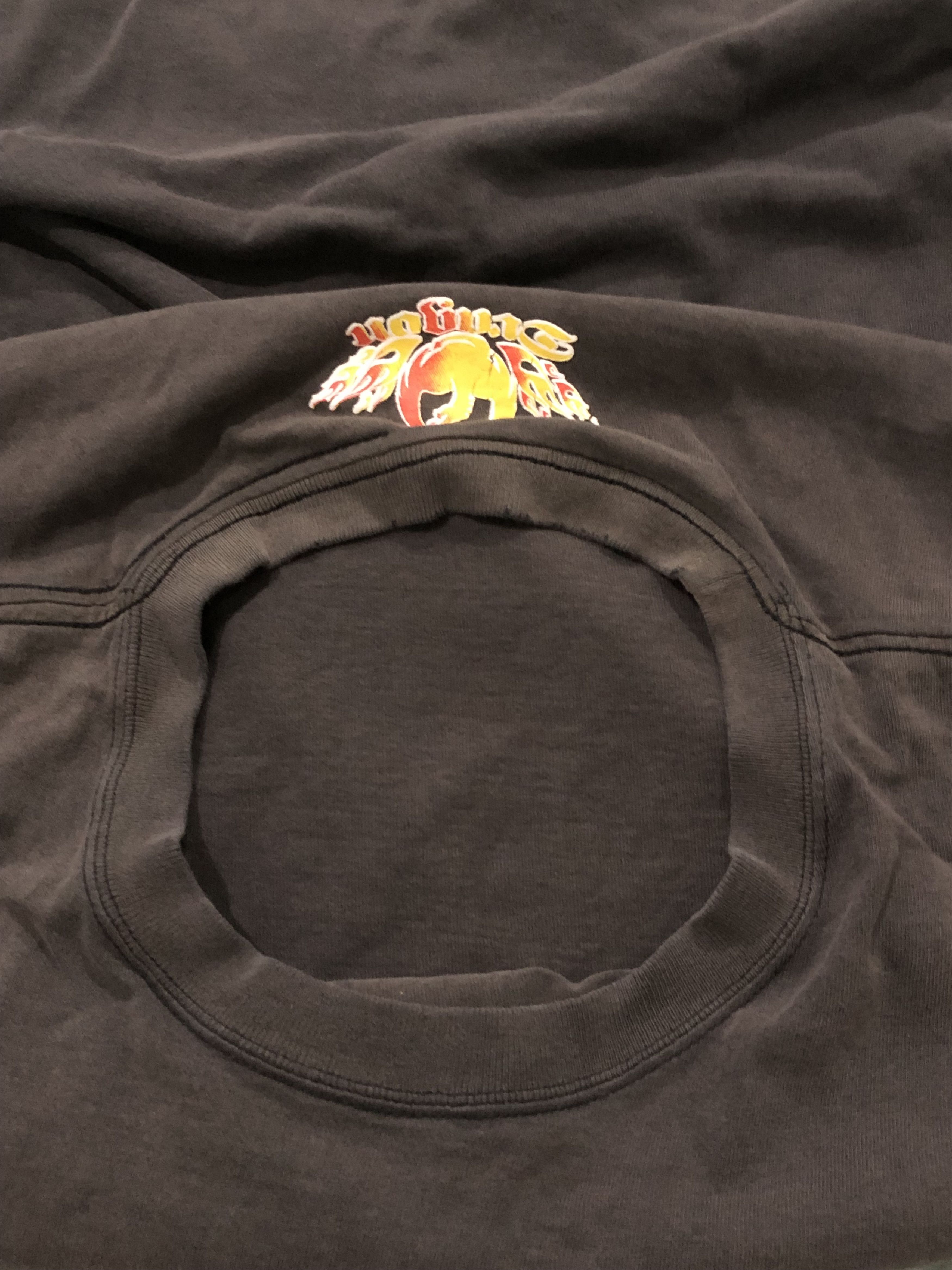 Vintage Vintage Worn 90s Skateboard Dragon Flame Tee Size US XL / EU 56 / 4 - 9 Thumbnail
