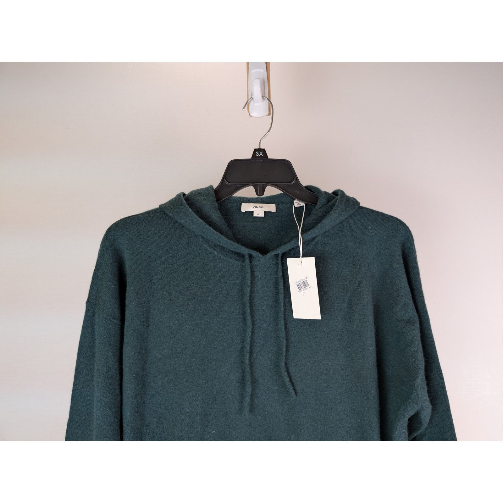 Vince o1rshd1 CC20 Wool-blend hoodie in Forest Green Size US L / EU 52-54 / 3 - 3 Thumbnail