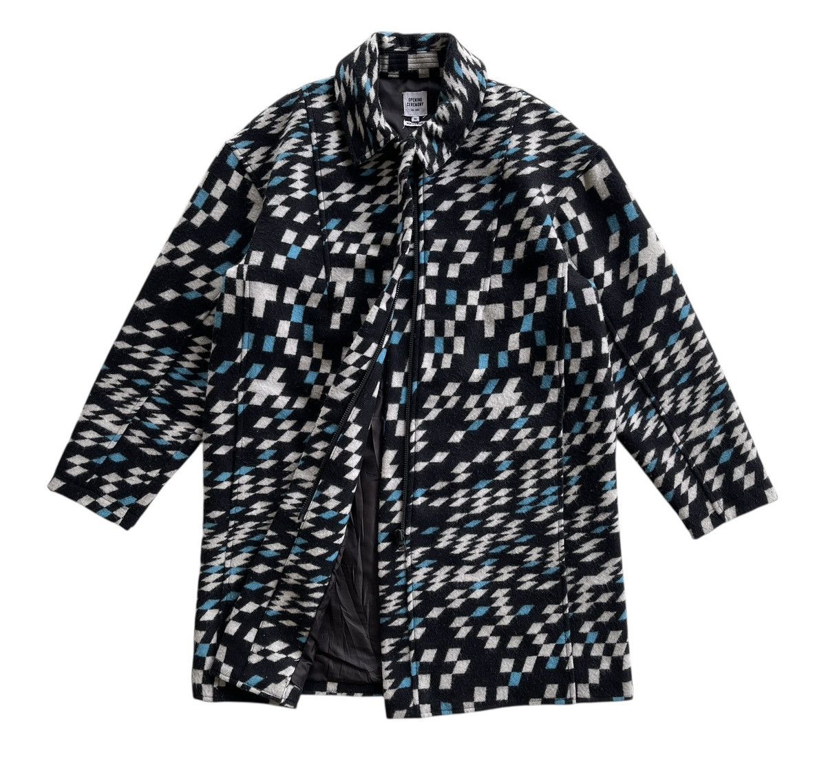 Opening Ceremony Opening Caremony Geometrical Wool Jacket Size XS / US 0-2 / IT 36-38 - 9 Thumbnail
