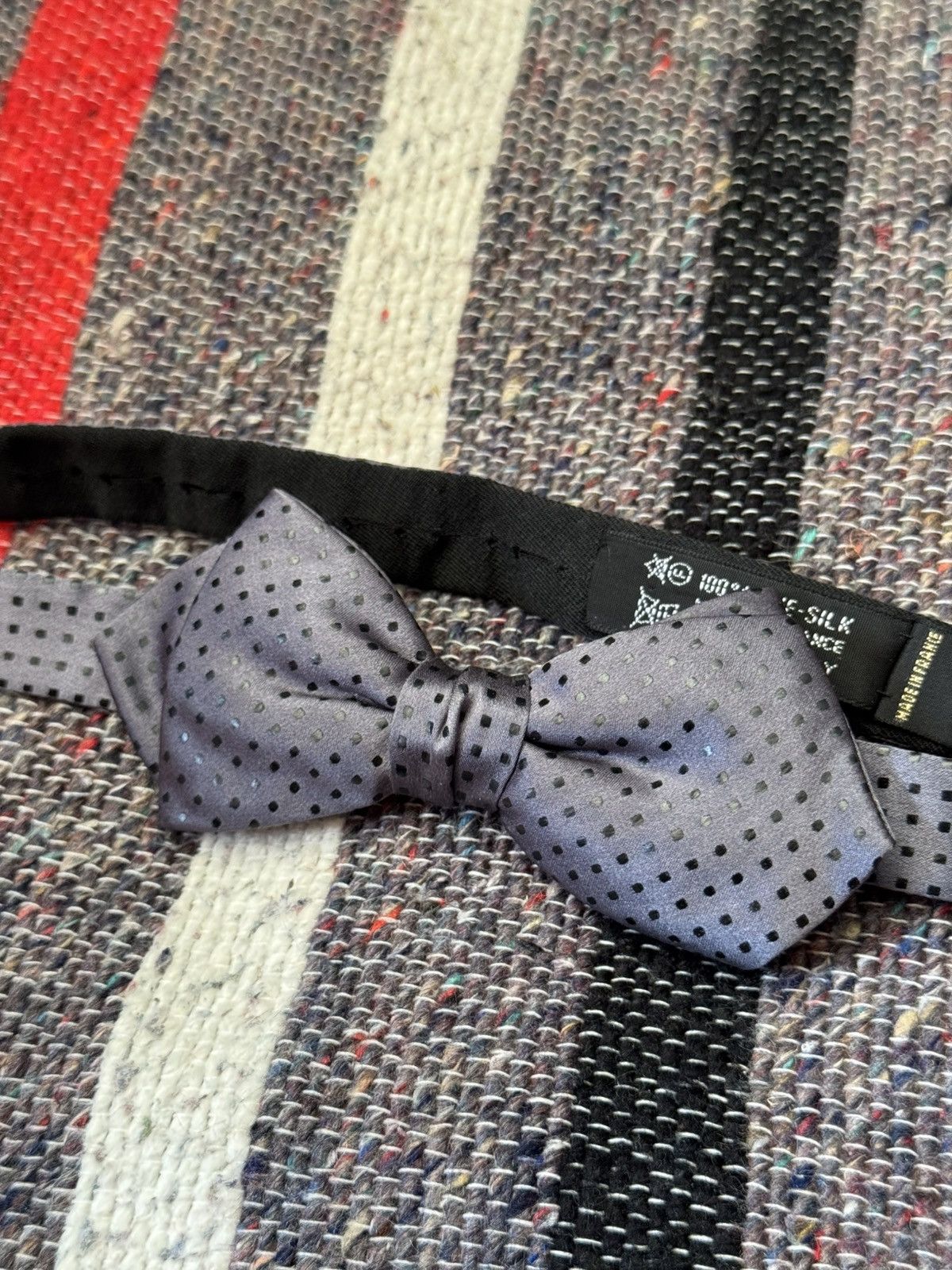 Vintage Vintage Lanvin Made In France Bow Tie Size ONE SIZE - 2 Thumbnail