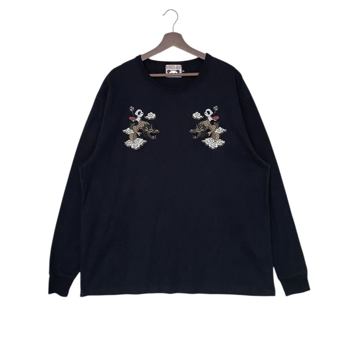 Japanese Brand × Vintage Vintage Brand Pandesta Japan Sukajan Sweatshirt 2000s Size US XXL / EU 58 / 5 - 2 Thumbnail