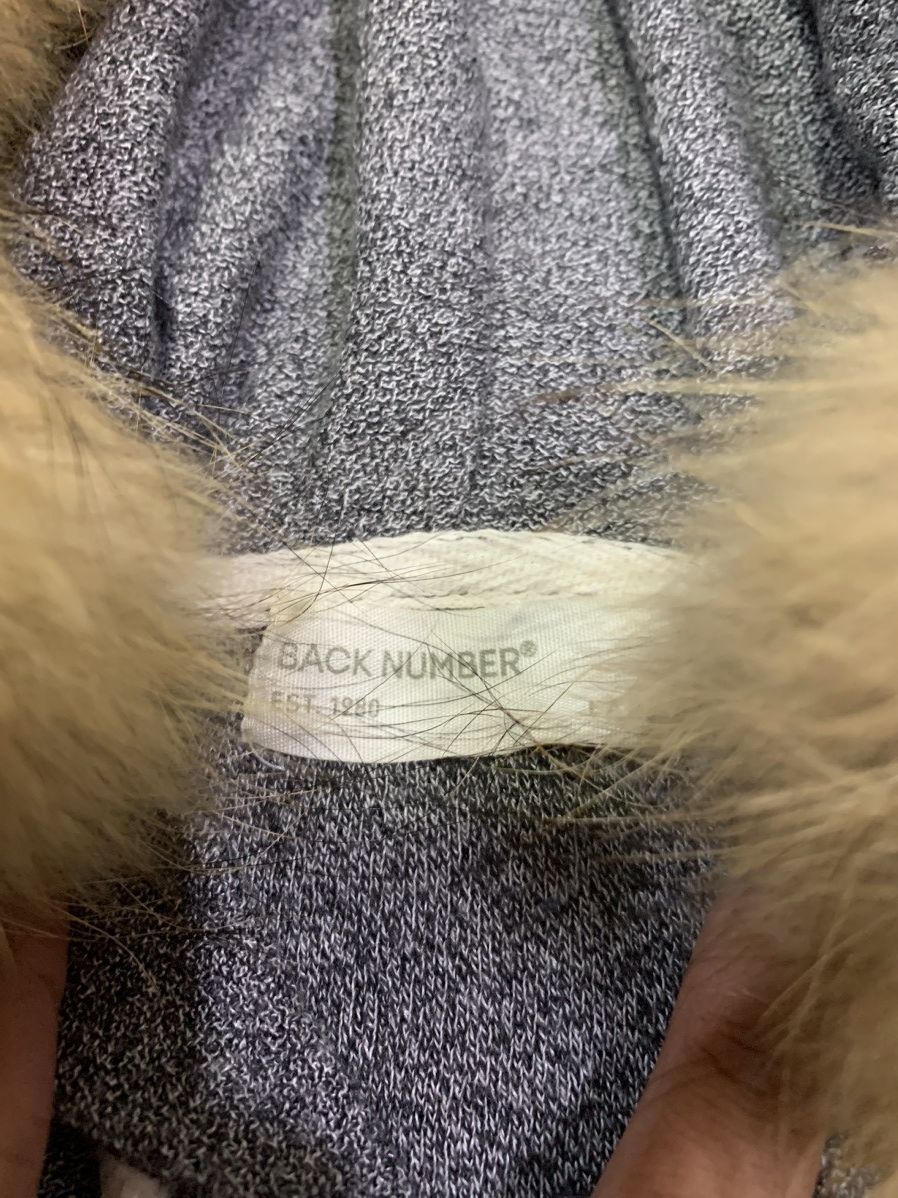 If Six Was Nine × Japanese Brand × Le Grande Bleu (L.G.B.) 💸BINDINGOFFER💸Back number fur hoodie G.O.A STYLED Size US L / EU 52-54 / 3 - 3 Thumbnail