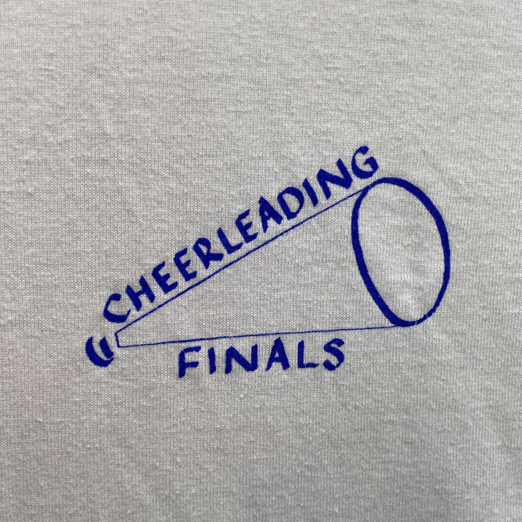 Fruit Of The Loom VINTAGE Fruit of the Loom Cheerleading Finals T-Shirt Large Preppy Sport USA Y2k Size US L / EU 52-54 / 3 - 3 Thumbnail