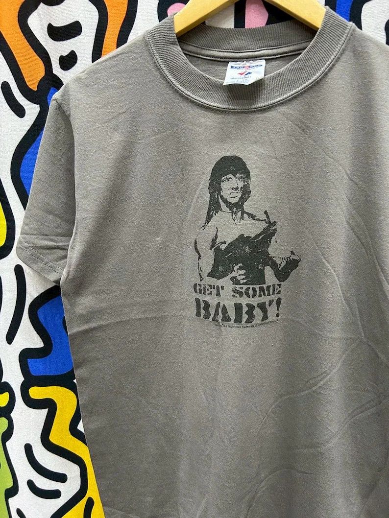 Vintage Vintage 2000s John Rambo tshirt size S Size US S / EU 44-46 / 1 - 1 Thumbnail