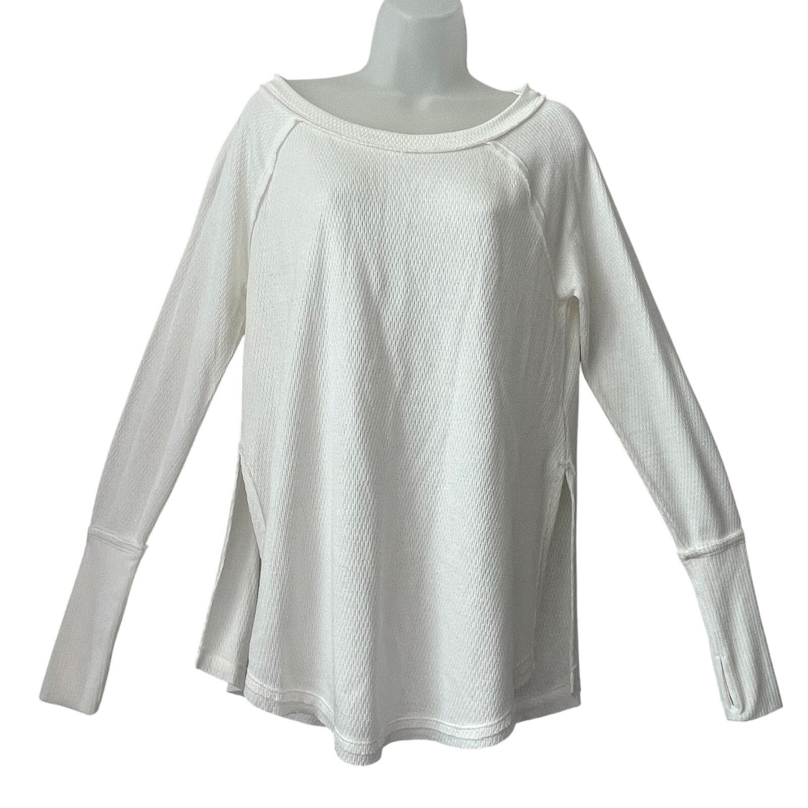 Free People Free People We The Free Waffle Knit Tunic Tee Shirt Size XS Size XS / US 0-2 / IT 36-38 - 1 Thumbnail