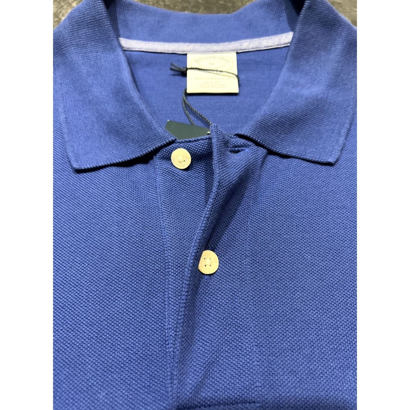 Brooks Brothers Brooks Brothers Polo Mens XL Shirt Slim Fit 100% Cotton Blue New Size US XL / EU 56 / 4 - 6 Thumbnail