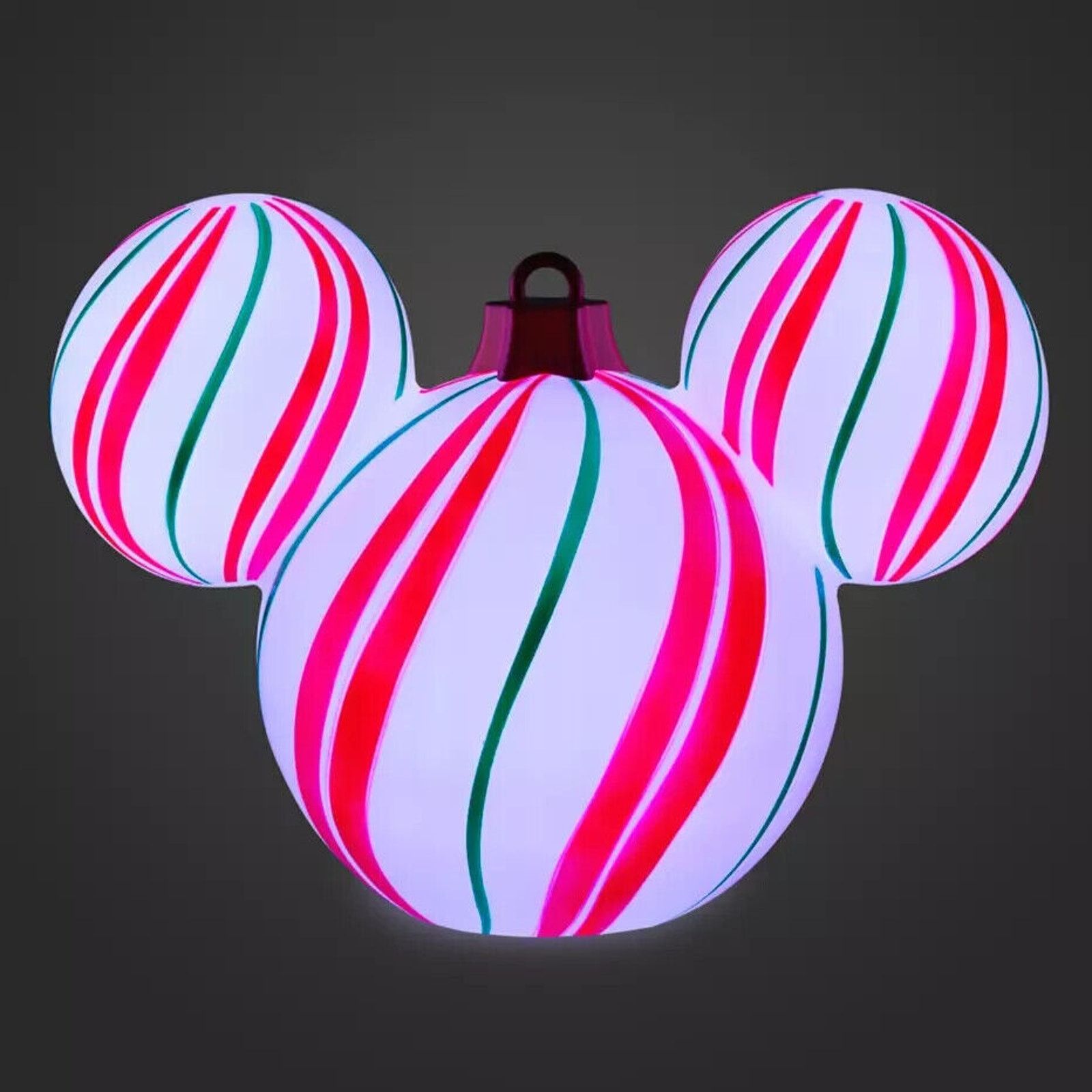 Disney NEW! Disney Christmas Mickey Icon Holiday Light-Up Ear Decor Size ONE SIZE - 1 Thumbnail