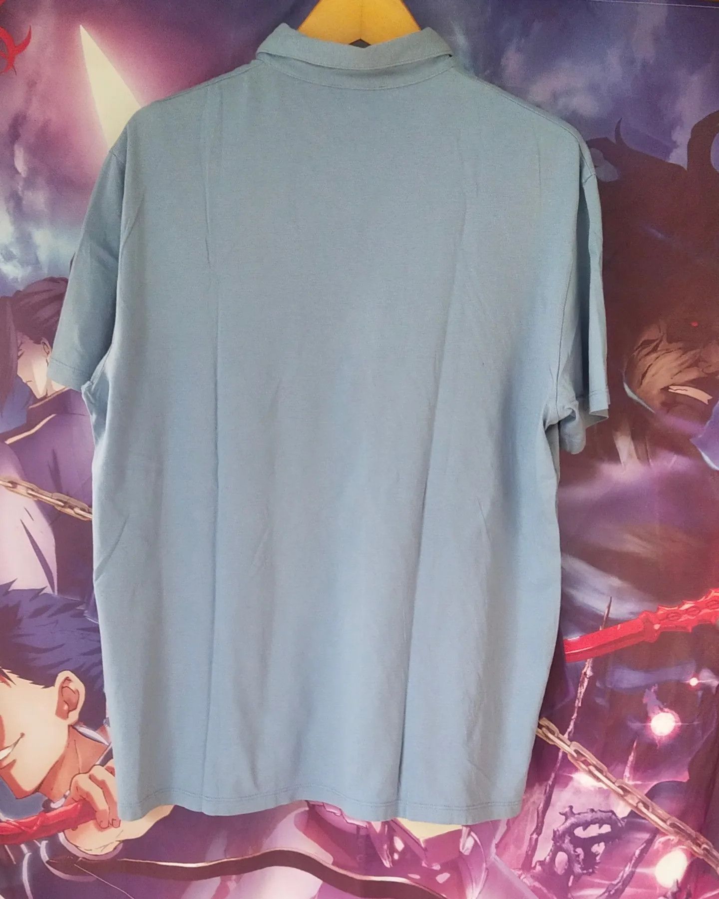 Cos Cos Light Blue Comfort Polo Shirt Size US L / EU 52-54 / 3 - 3 Thumbnail