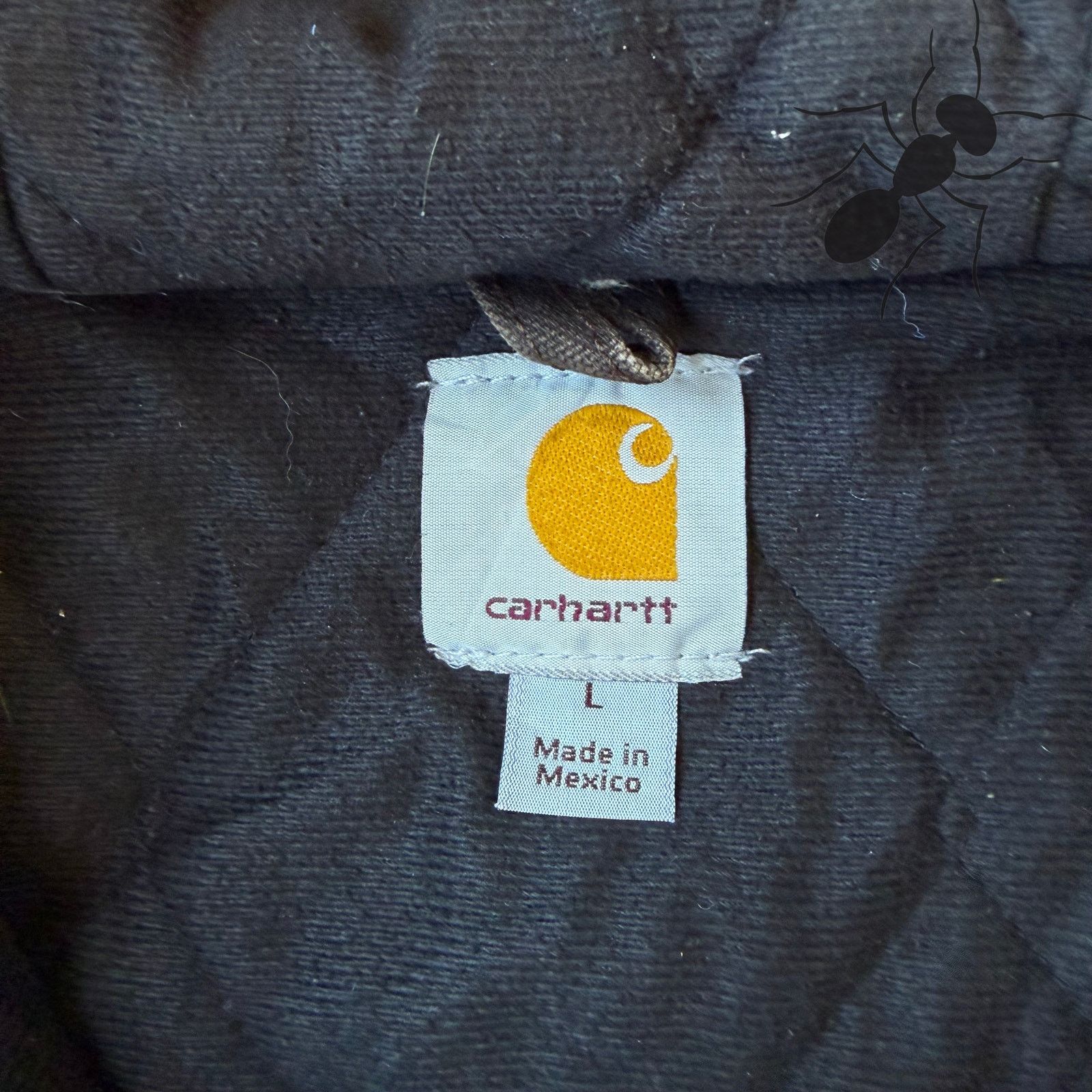 Carhartt × Vintage Carhartt J130 DKB brown hooded work wear jacket Size US L / EU 52-54 / 3 - 9 Thumbnail
