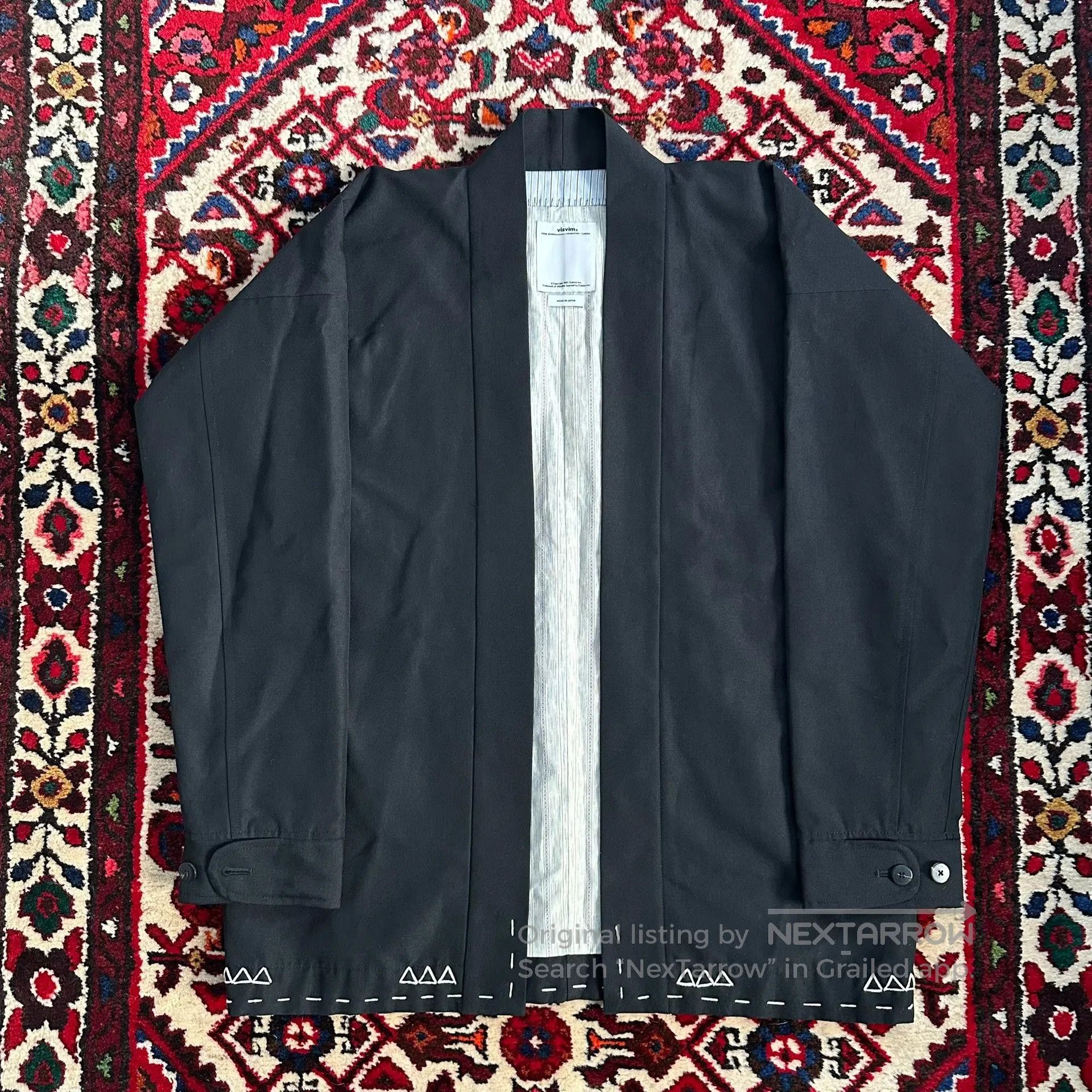 Visvim visvim sanjuro jacket wool black. Size US L / EU 52-54 / 3 - 1 Thumbnail