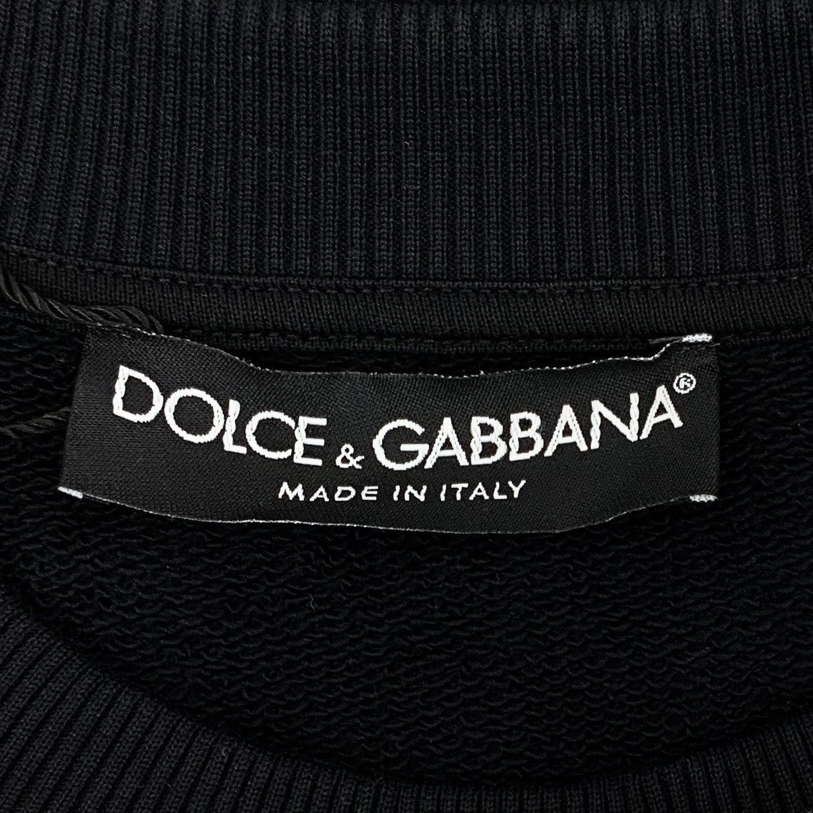 Dolce & Gabbana Dolce & Gabbana Black Angel Long Sleeve Sweatshirt K26WX Size US L / EU 52-54 / 3 - 5 Thumbnail