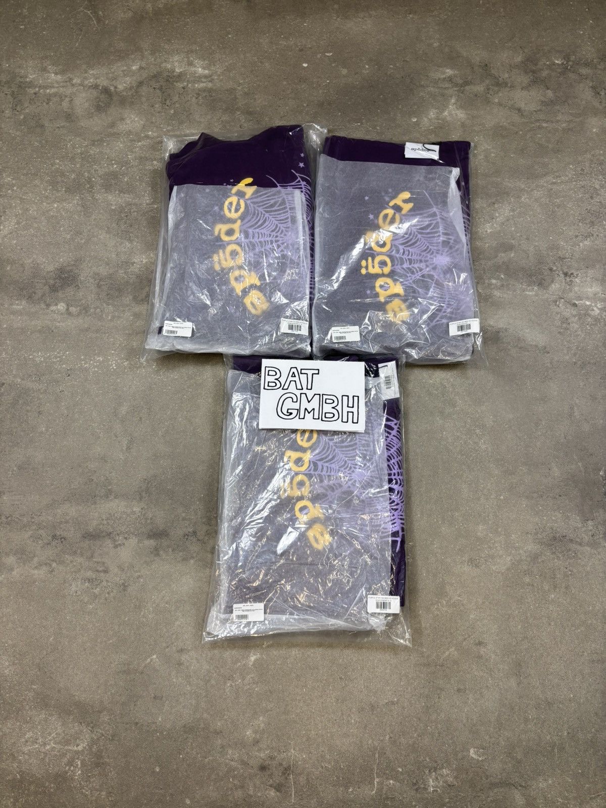 Sp5der Sp5der OG Web V2 Star Hoodie, Purple Size US L / EU 52-54 / 3 - 11 Thumbnail