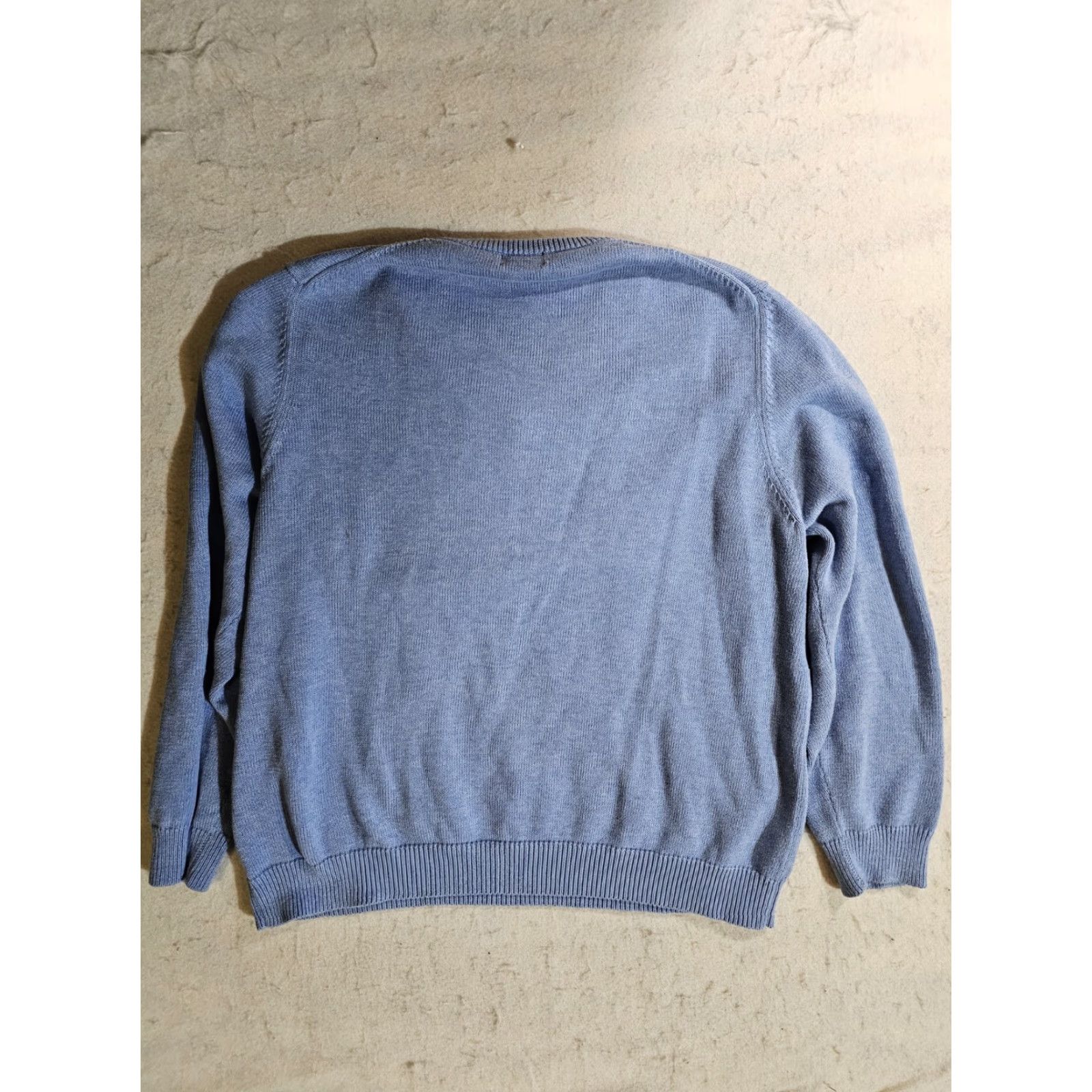 Brooks Brothers Brooks Brothers 346 Signature 100% Supima Cotton V-Neck Sweater Mens 2XL Blue Shirt Pullover Classic Casual Formal Workwear Size US XXL / EU 58 / 5 - 6 Thumbnail
