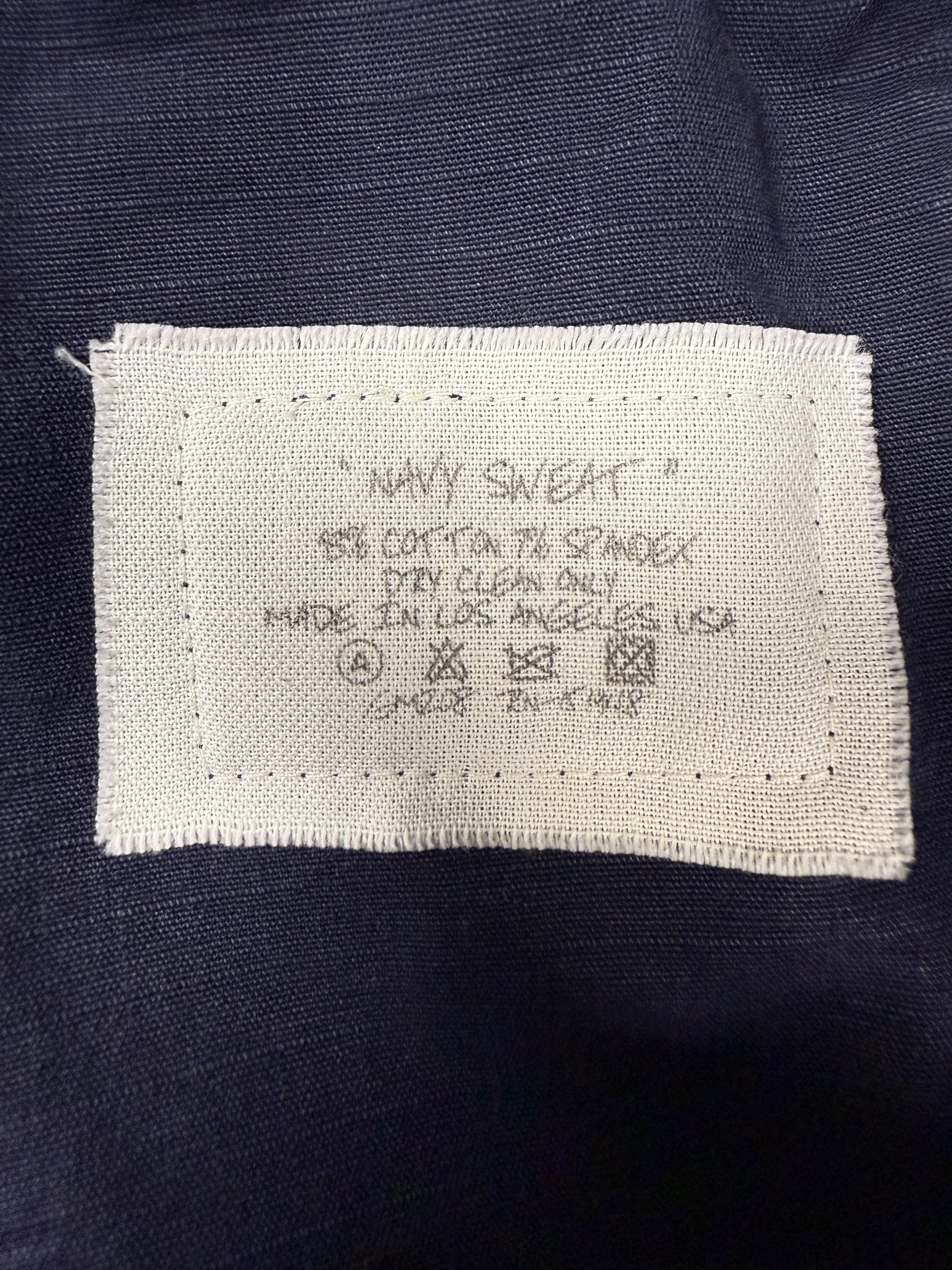 Greg Lauren Greg Lauren Navy Sweatpants Size US 34 / EU 50 - 6 Thumbnail