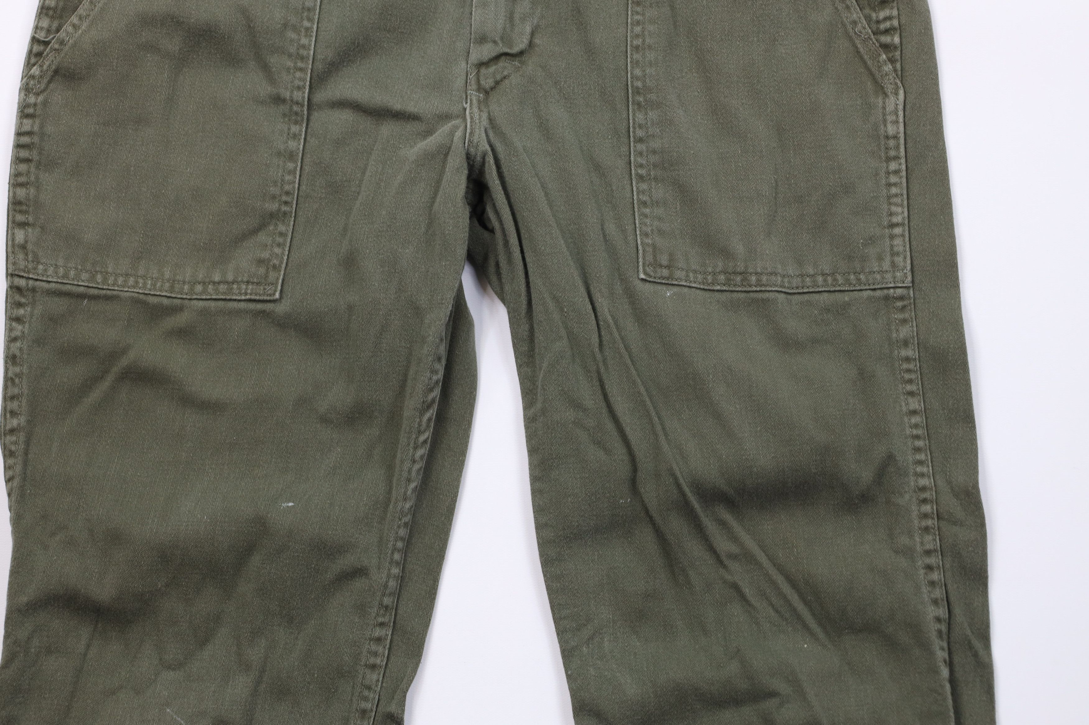 Vintage Vintage 60s 70s Military Vietnam War Field Pants Green USA Size US 34 / EU 50 - 3 Thumbnail