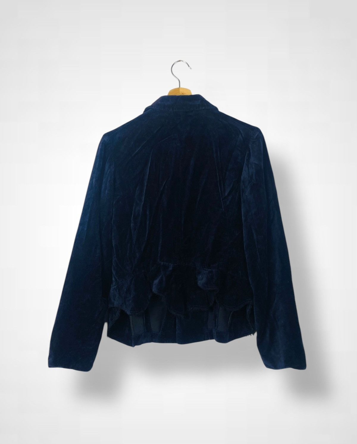 Robe de Chambre Comme des Garcons Velvet Button Up Jacket