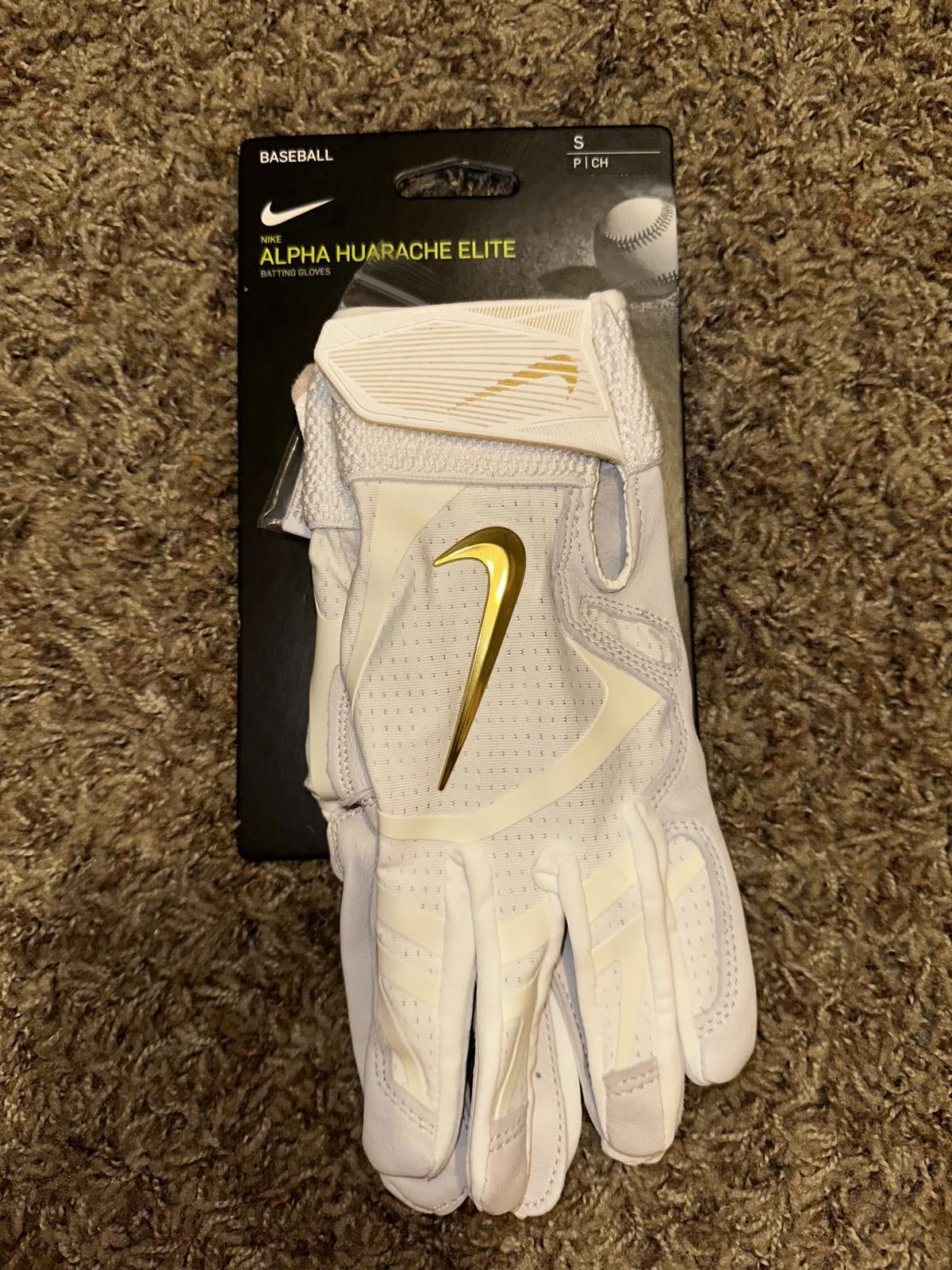 Nike Nike Alpha Huarache Elite Batting Gloves Size ONE SIZE - 11 Thumbnail