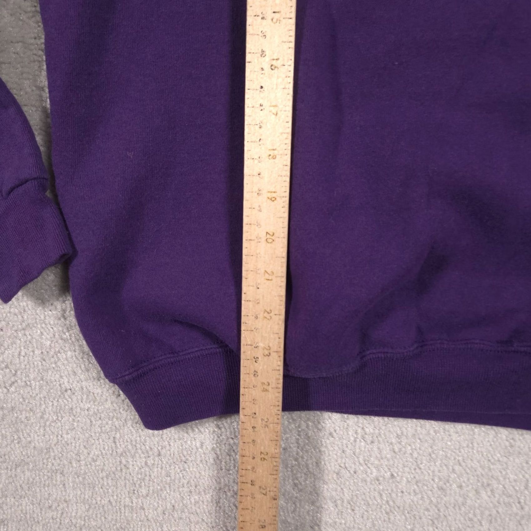 Vintage VINTAGE Top Stitch Shirt Womens M Purple Red Hat Society Embroidered Fleece Size M / US 6-8 / IT 42-44 - 7 Thumbnail