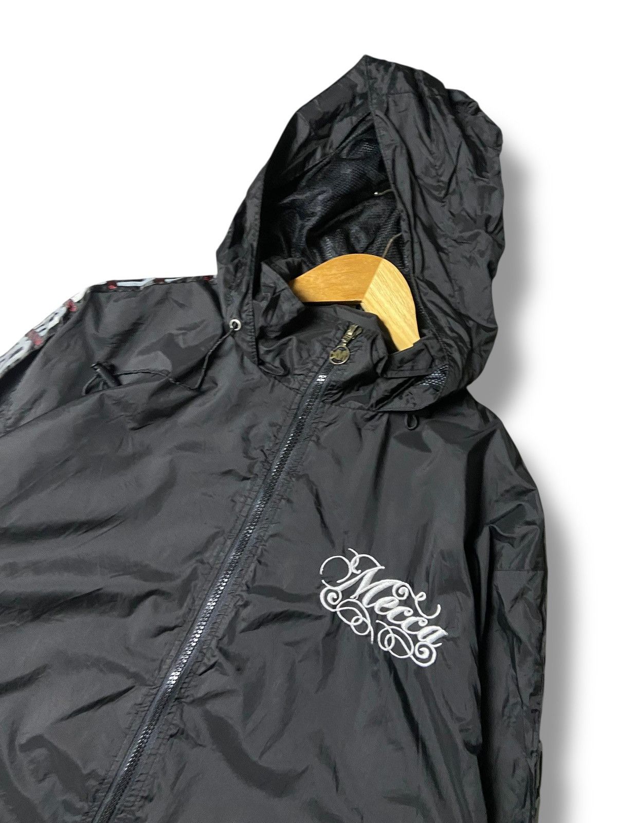 Mecca Mecca Brand Backprint Full Zip Windbreaker Jacket (171) Size US XL / EU 56 / 4 - 3 Thumbnail