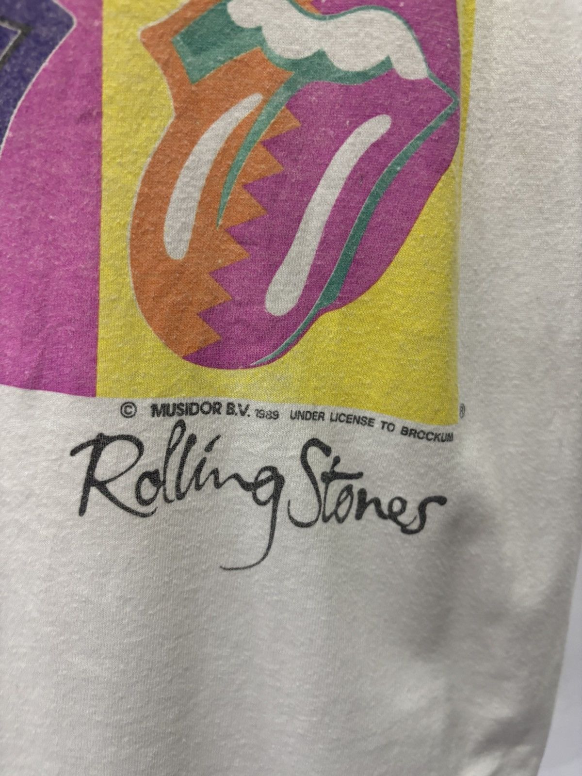 The Rolling Stones Vintage Rolling Stones Tokyo 1990 Tshirt Size US M / EU 48-50 / 2 - 4 Thumbnail
