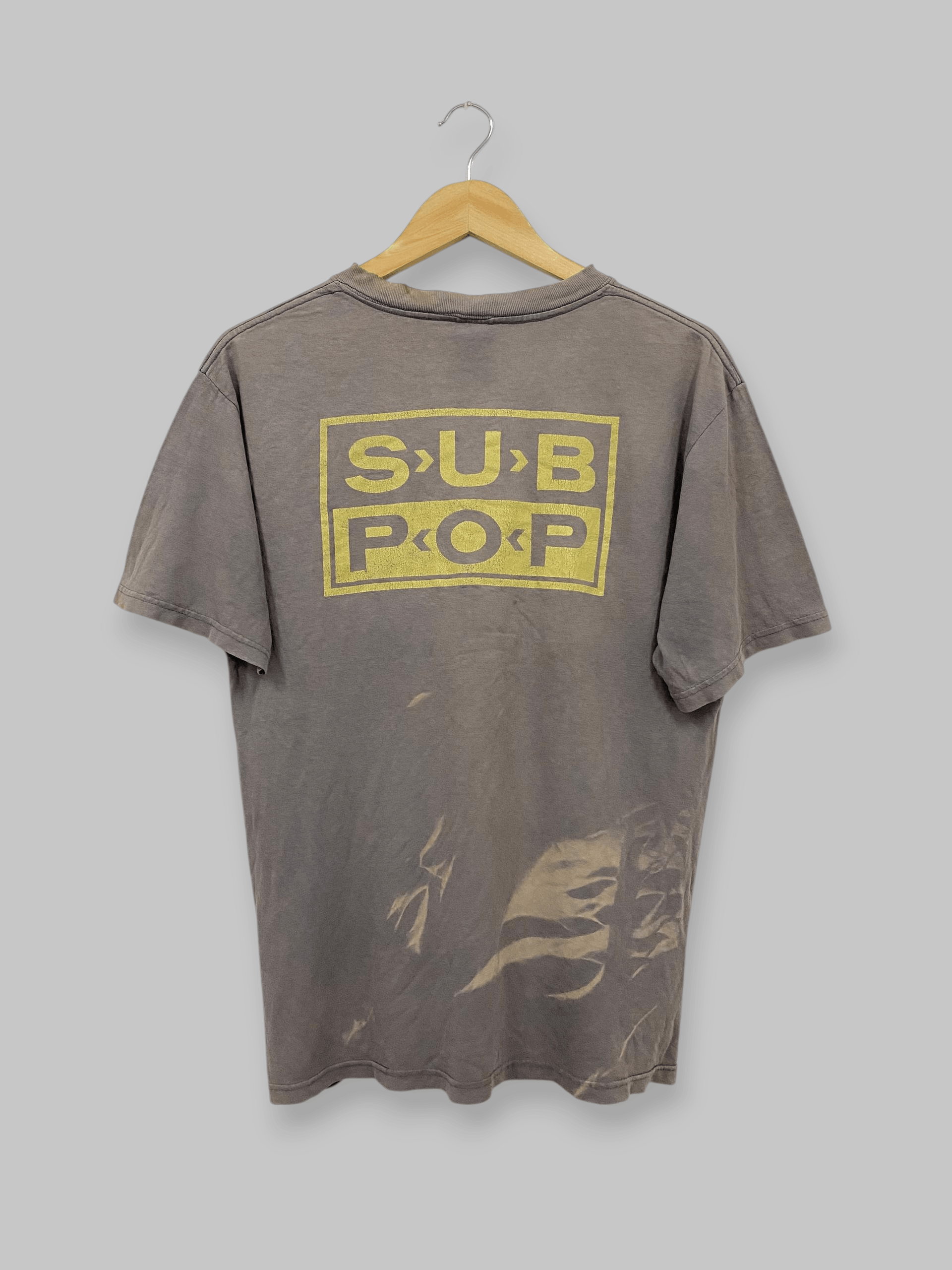 Vintage VTG 90s SUB POP no comment grunge distressed tees Size US M / EU 48-50 / 2 - 2 Thumbnail