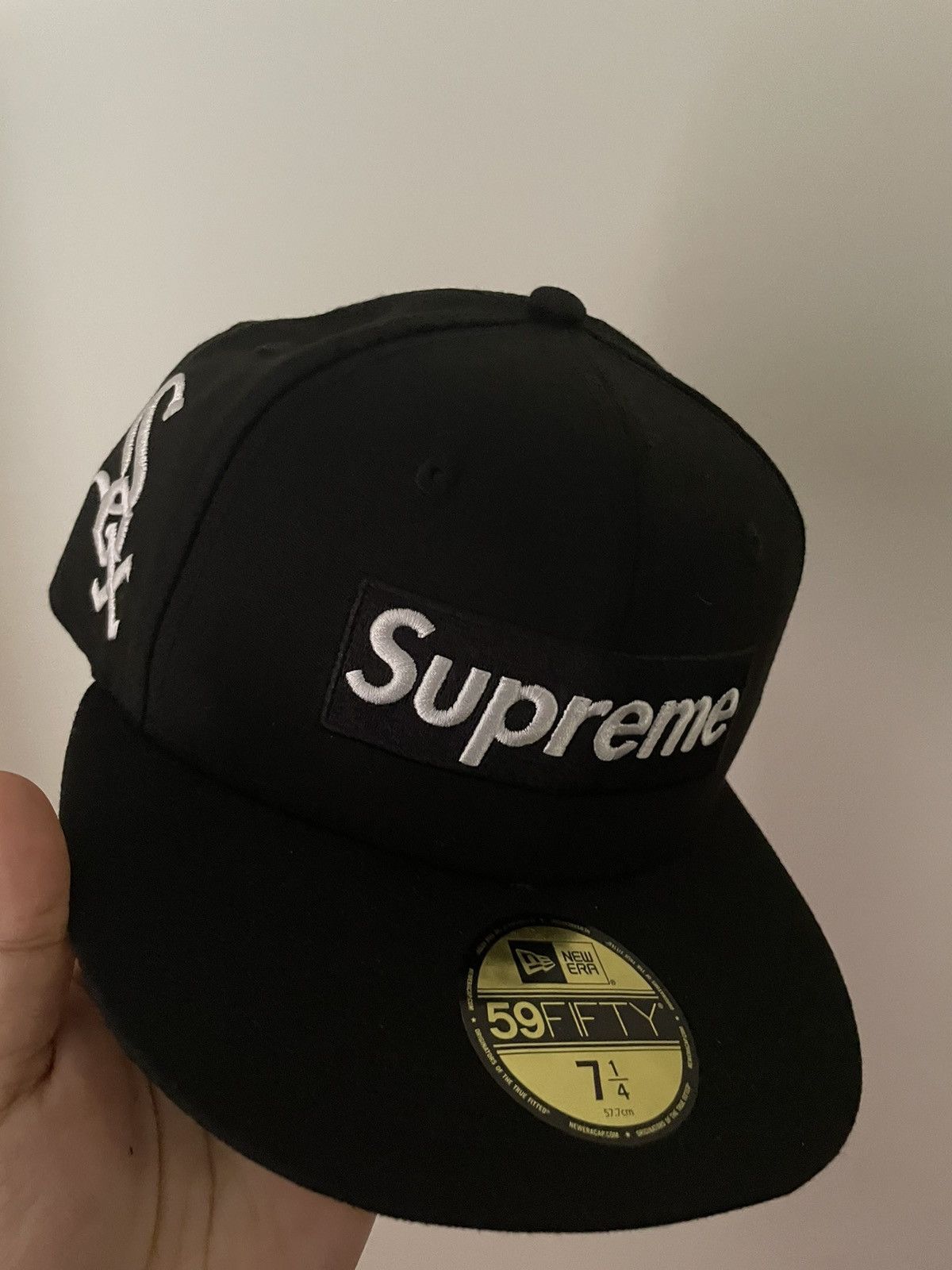 Supreme Supreme MLB white Sox hat | Grailed