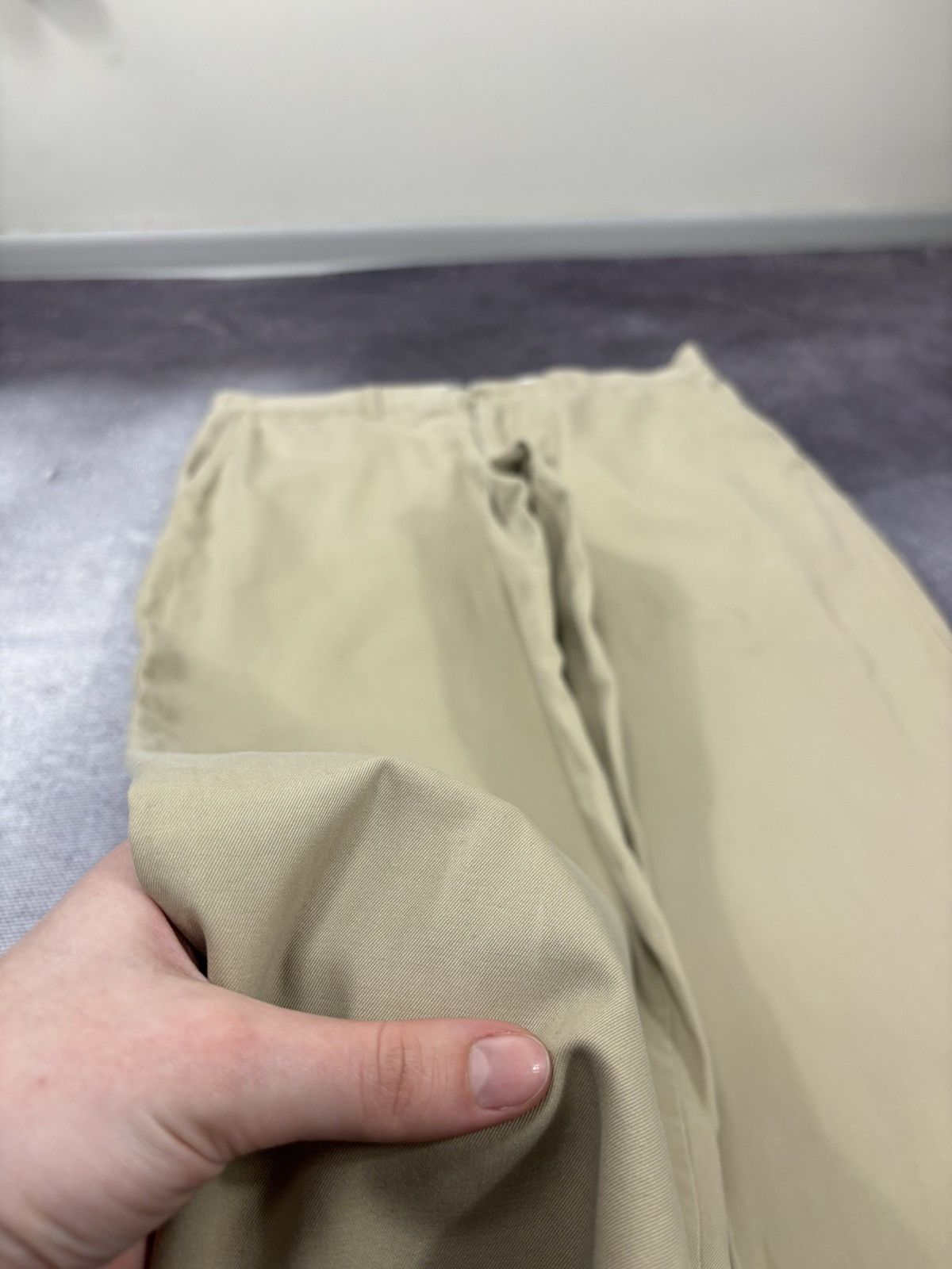 Polo Ralph Lauren Vintage Polo Ralph Lauren Men’s Beige Chino Pants Trousers Size US 34 / EU 50 - 4 Thumbnail