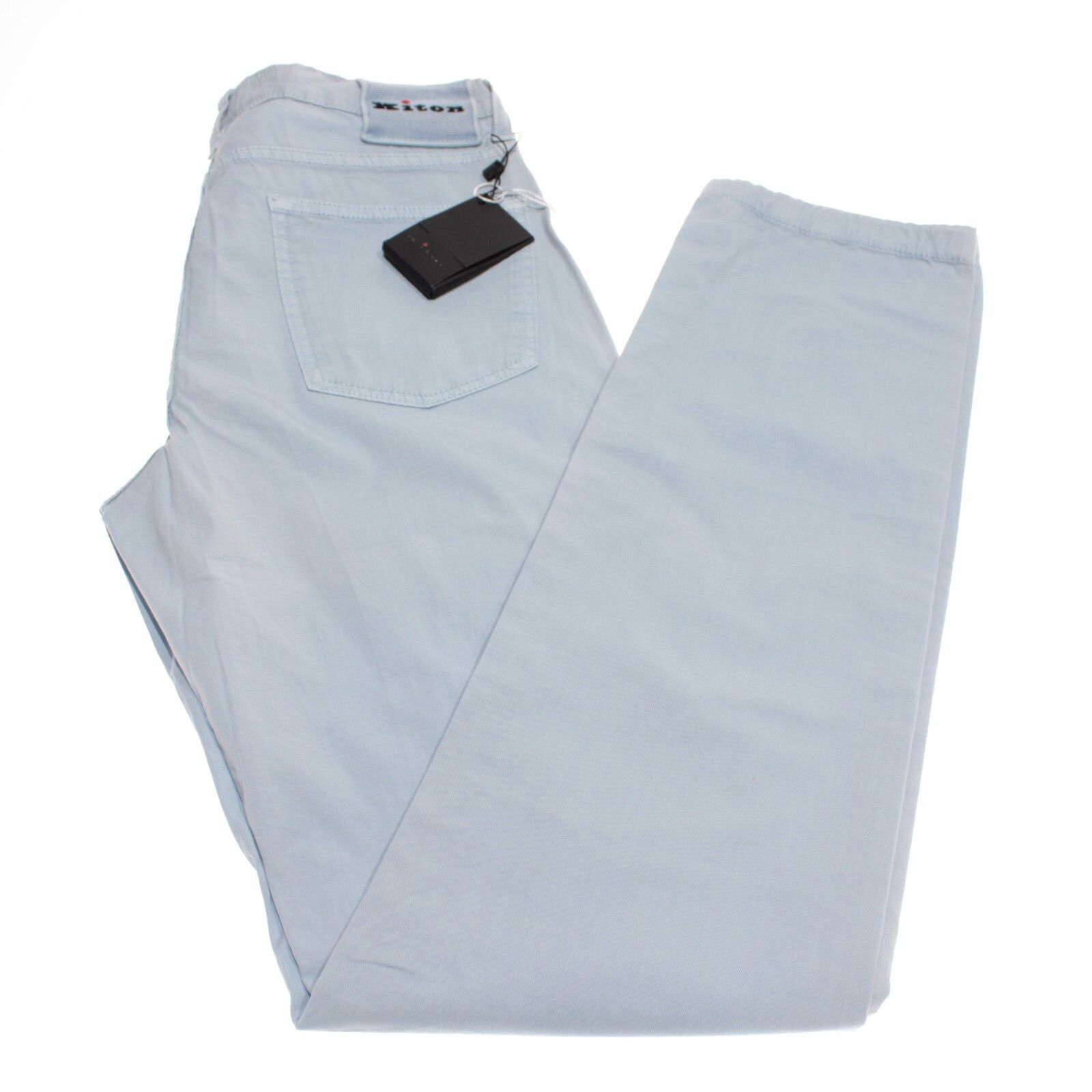 Kiton Kiton New with tags Chinos Size 30 US In Blue Size US 30 / EU 46 - 2 Thumbnail