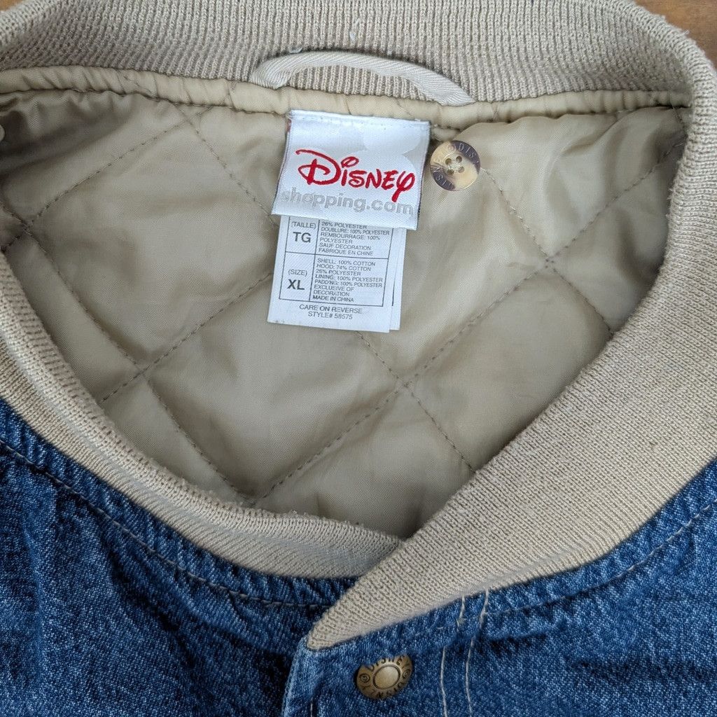 Disney Disney Mickey Mouse Denim Varsity Jacket Size XL Size US XL / EU 56 / 4 - 2 Thumbnail