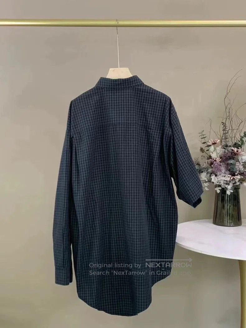 Balenciaga Balenciaga Irregular Plaid Shirt XS. Size US XS / EU 42 / 0 - 2 Thumbnail