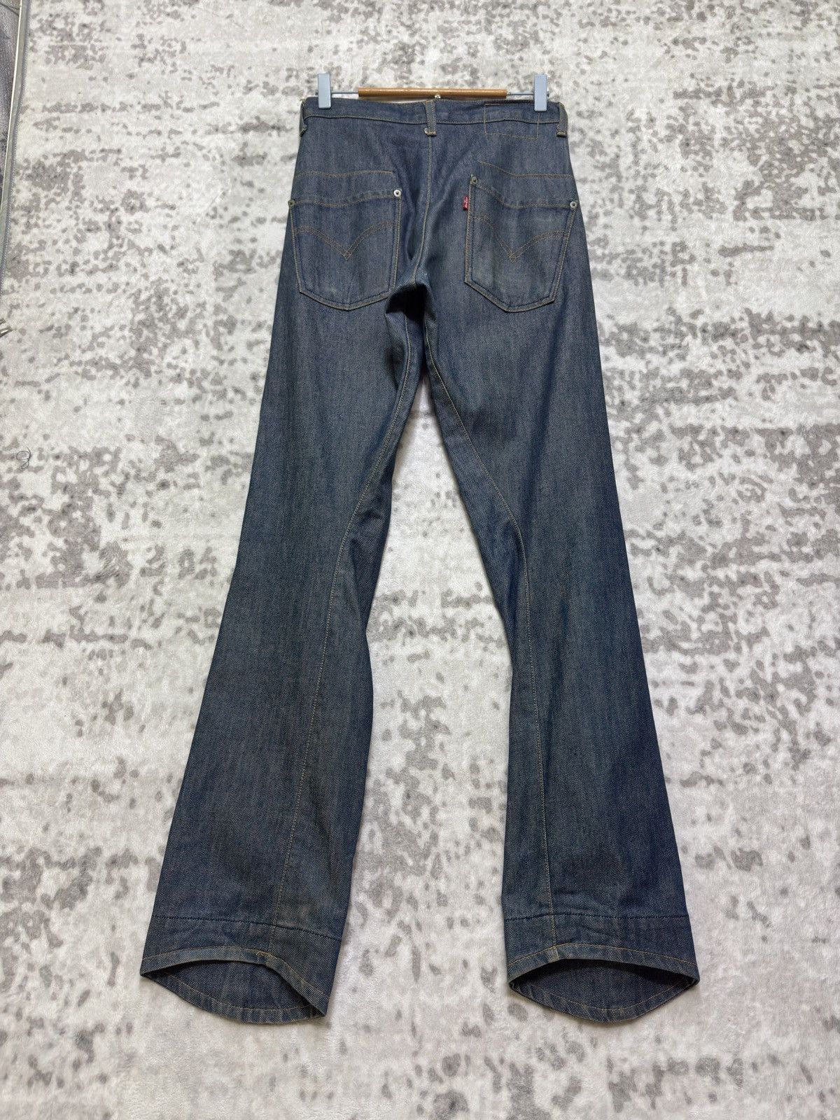 Levi's Levi’s Engineered Jeans Regular Twisted Seam Made in Japan Size US 27 - 2 Thumbnail