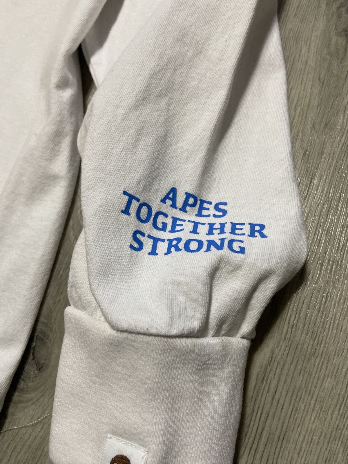 Bape A Bathing Ape Bape Mountain Apes Together Long Sleeve Shirt Size US M / EU 48-50 / 2 - 11 Thumbnail