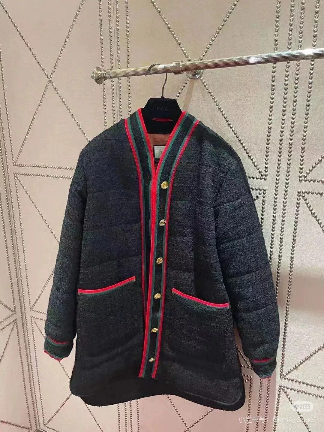 Gucci Gucci Tweed Cotton Coat Size US M / EU 48-50 / 2 - 1 Thumbnail