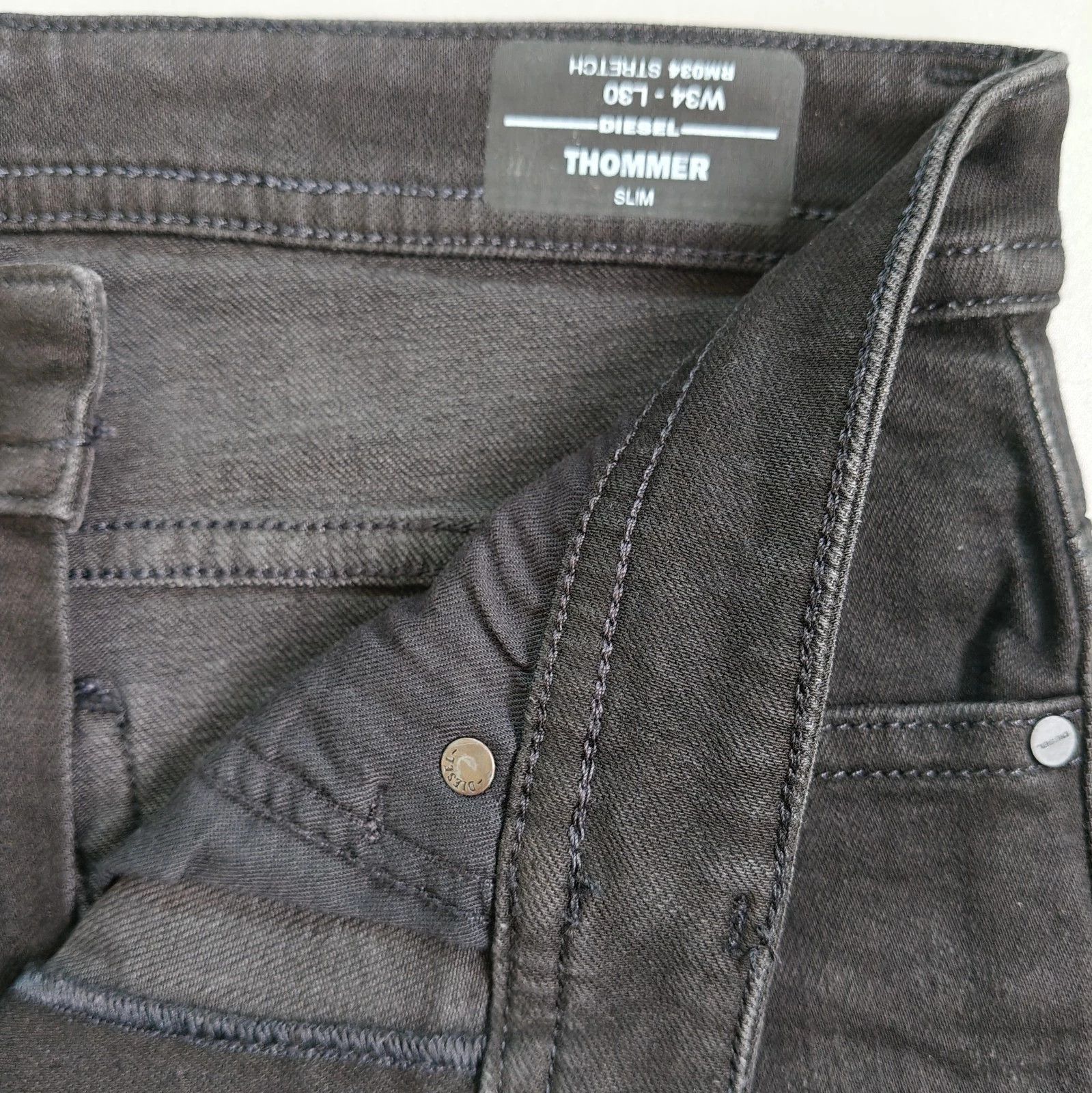 Diesel Diesel THOMMER-X L.30 MENS JEANST/9584 Size US 34 / EU 50 - 6 Thumbnail