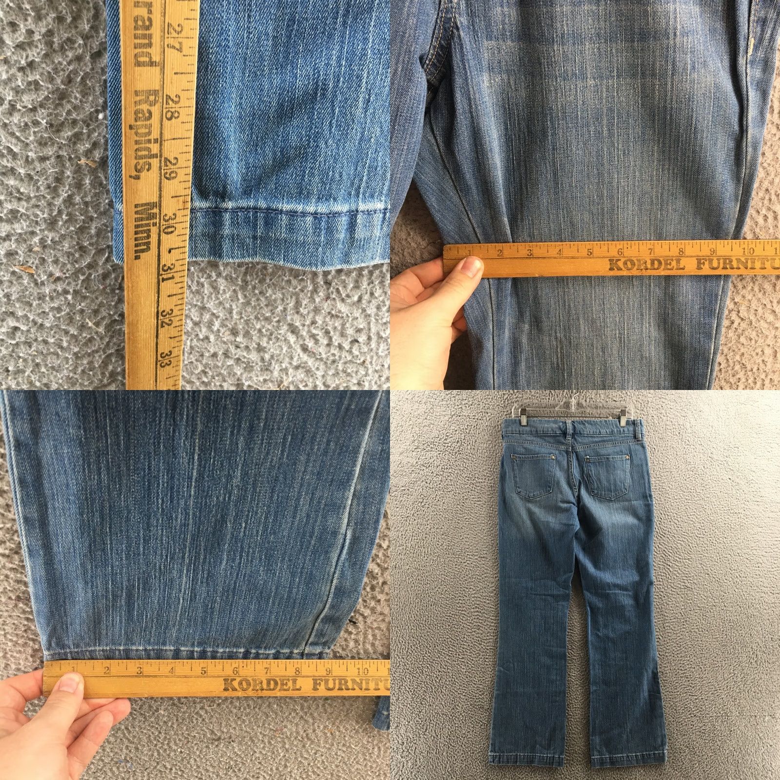 Old Navy Old Navy The Sweetheart Bootcut Jeans Womens 10 Blue Denim NEW Size 32" / US 10 / IT 46 - 8 Thumbnail
