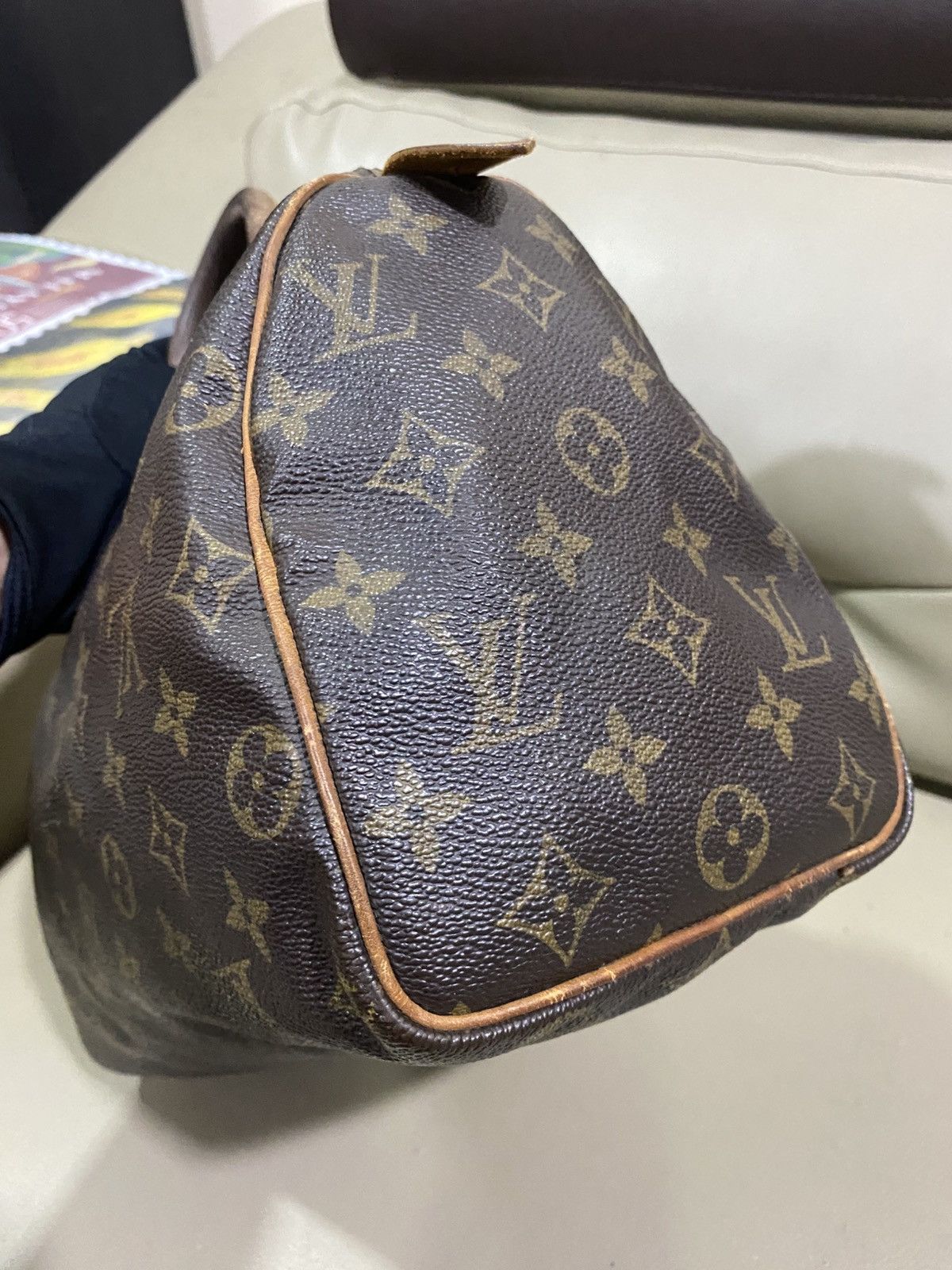 Louis Vuitton Authentic Vintage Louis Vuitton Monogram Speedy 30 Size ONE SIZE - 13 Thumbnail