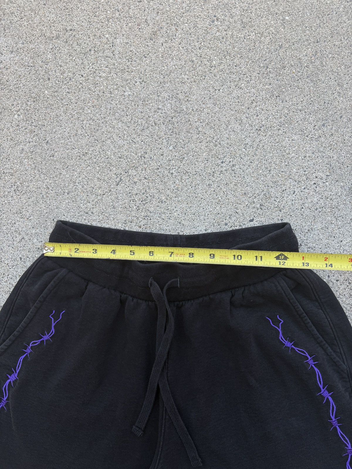 NBA × Warren Lotas 2022 Warren Lotas Los Angeles Lakers Sweat Shorts Size S Size US 30 / EU 46 - 5 Thumbnail