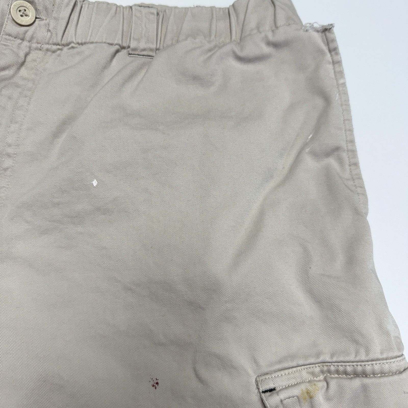 Ocean Pacific Ocean Pacific OP Cargo Shorts Mens 36 Lite Beige Y2K Surf Sk Size US 36 / EU 52 - 5 Thumbnail