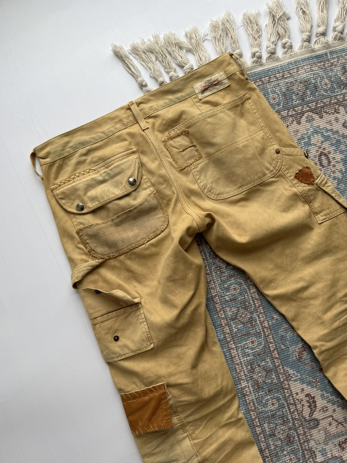 Ralph Lauren Archive 90s Ralph Lauren Canoeing Athletic Multipocket Pants Size US 29 - 6 Thumbnail