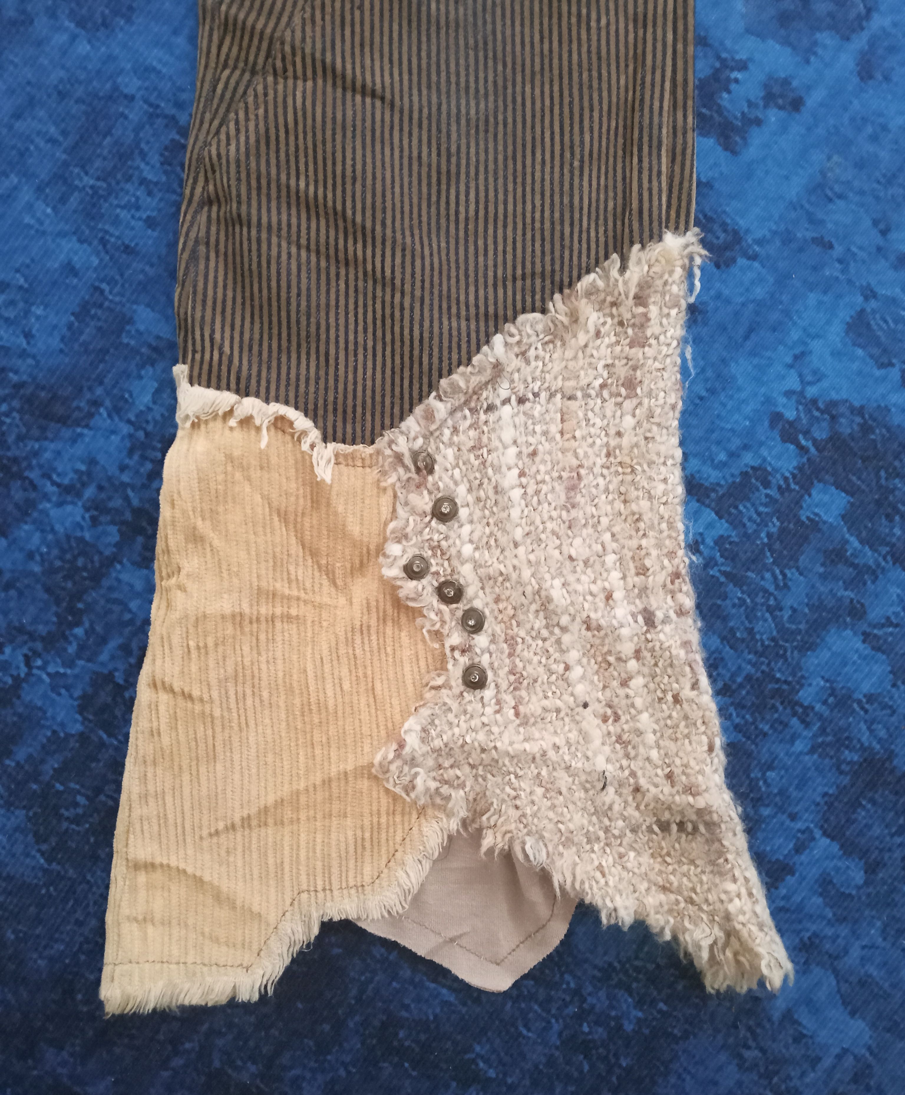 Japanese Brand Itsumi Dosaka Extremely Rare Design Flare Pants Size 29" - 9 Thumbnail