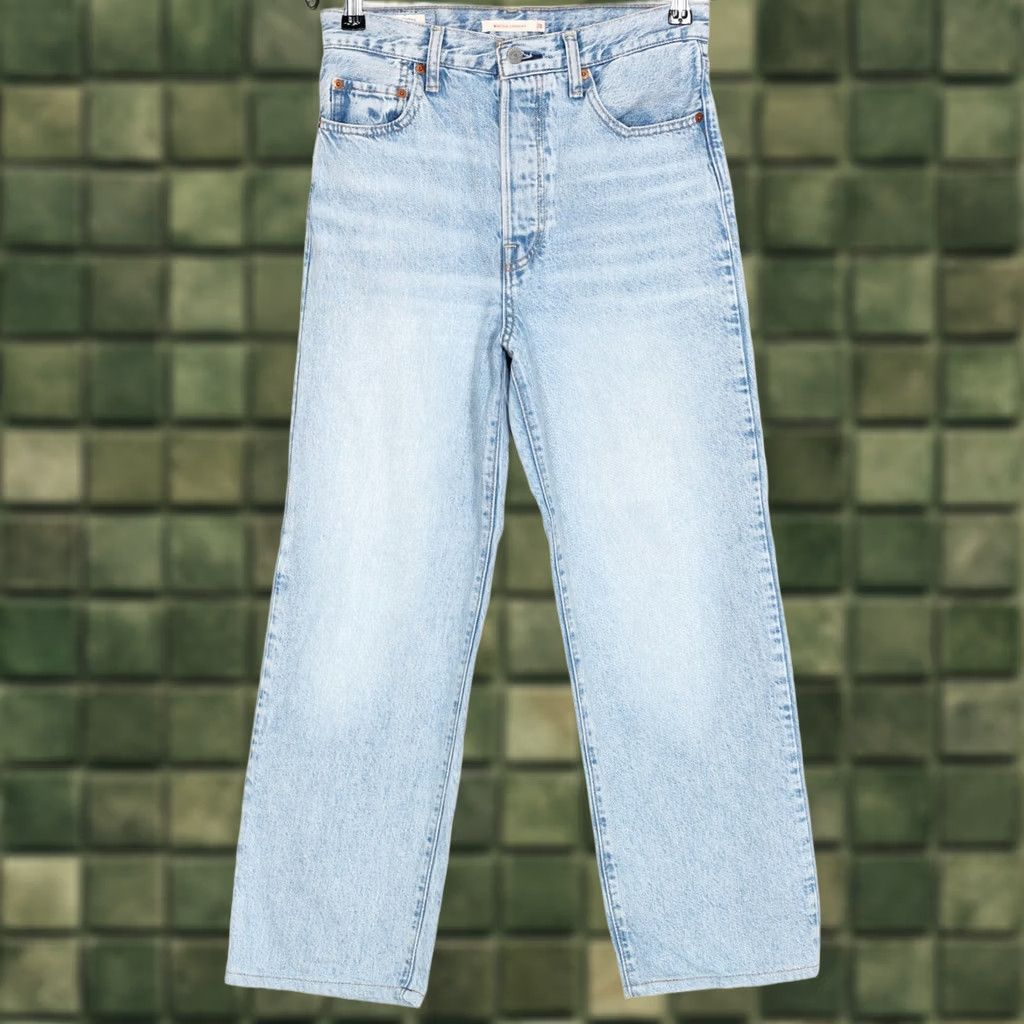 Levi's VINTAGE LEVI’S RIBCAGE STRAIGHT Jeans Women W28 L27 PREMIUM Big E DZ8411 Size 28" / US 6 / IT 42 - 1 Thumbnail