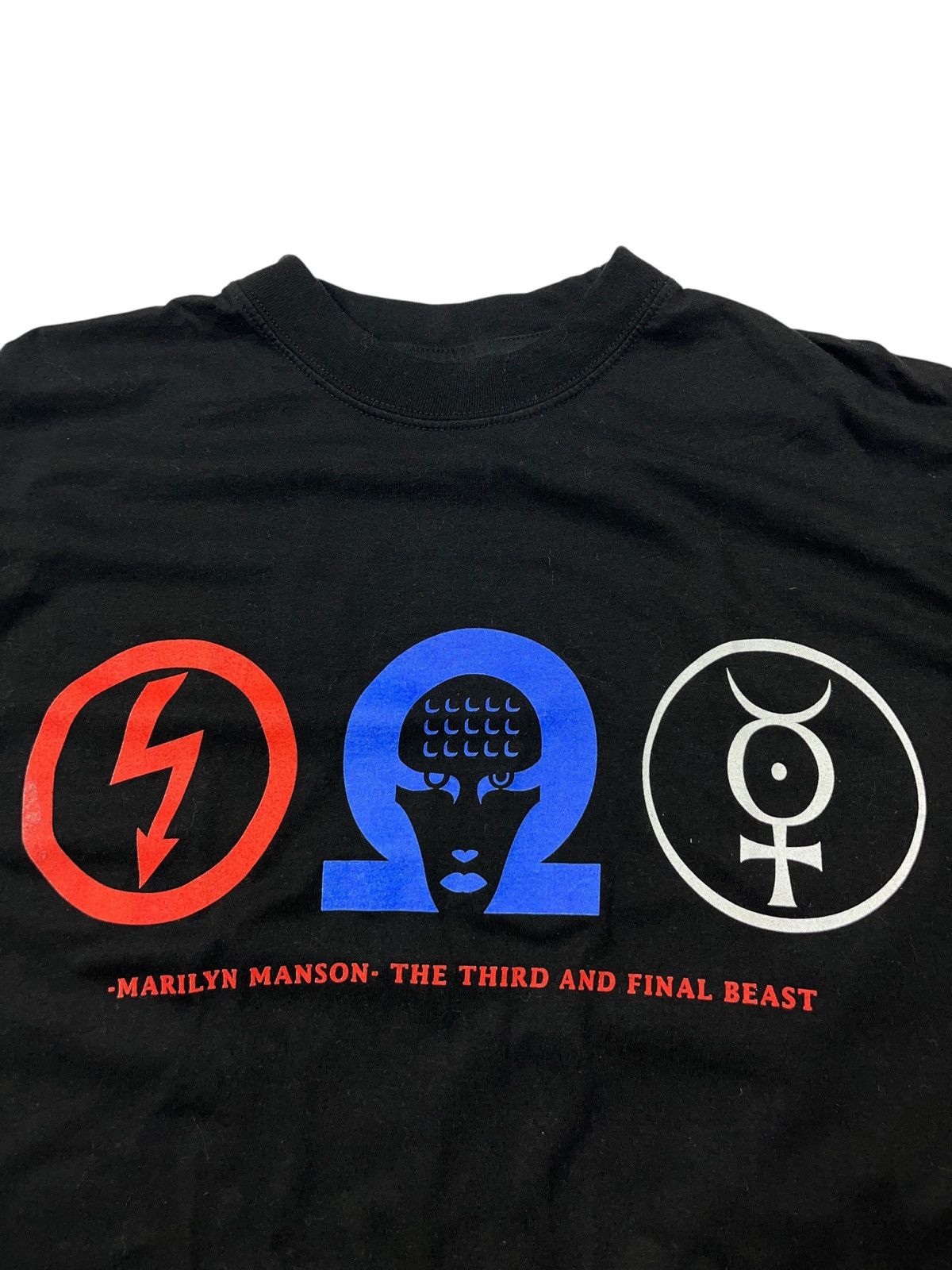 Marilyn Manson Vintage 90s Marilyn Manson The Third And Final Beast T-shirt Size US L / EU 52-54 / 3 - 3 Thumbnail
