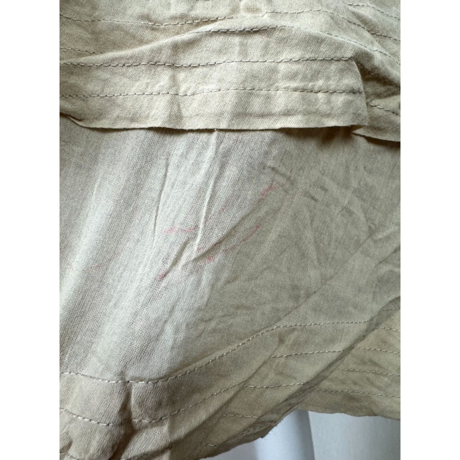 Diesel Diesel Skirt Women Beige Size 27 Knee Length Cotton Defect Size 27" / US 4 / IT 40 - 5 Thumbnail