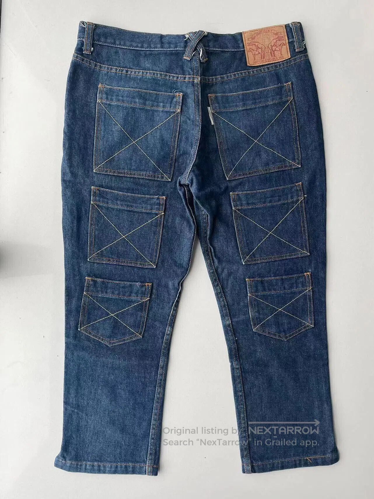 20471120 Vintage Six-Pocket Denim Pants. Size US 32 / EU 48 - 2 Thumbnail